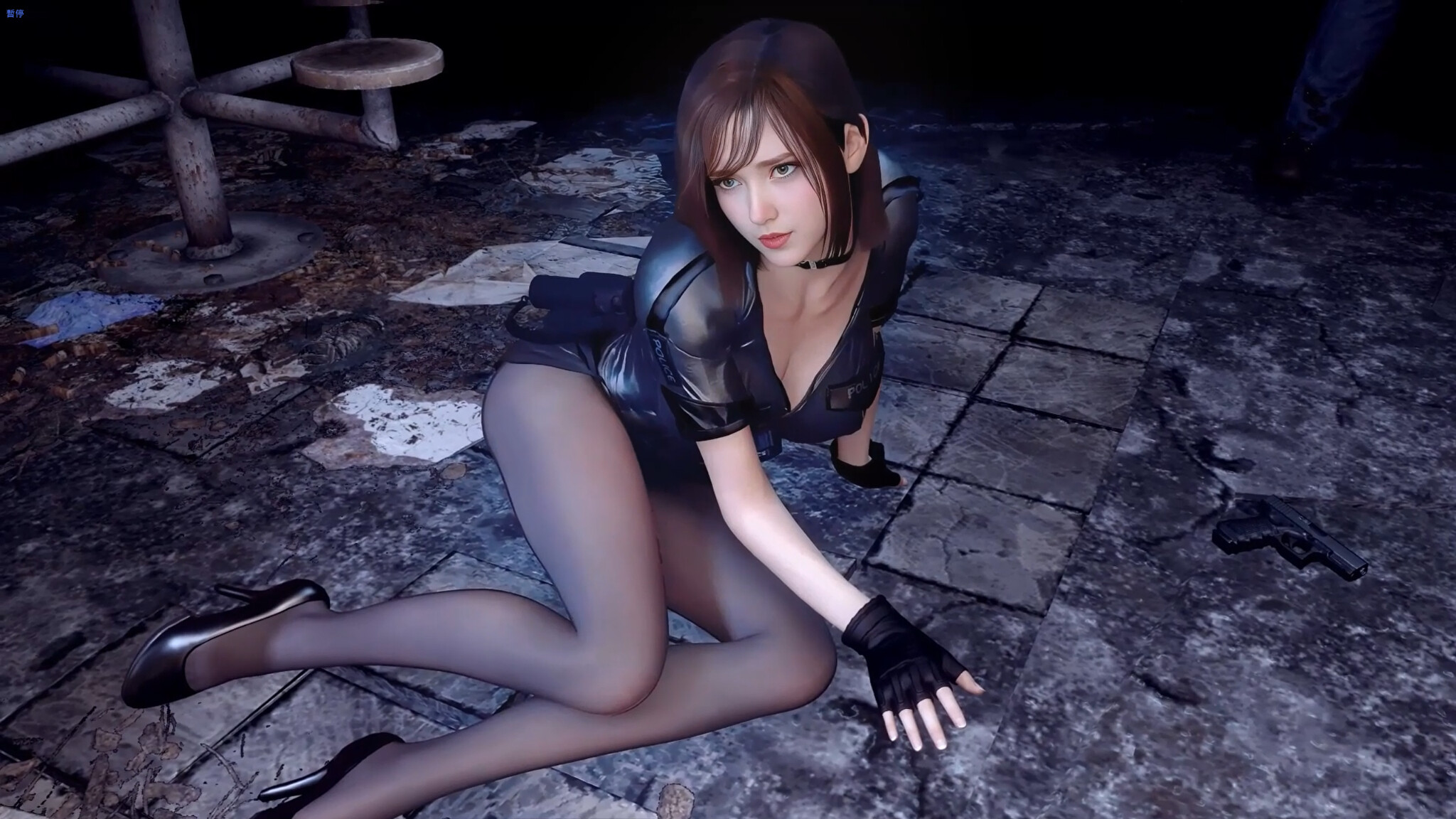 The Endless Abyss: A Busty Cop’s Corrupted Soul screenshot 3