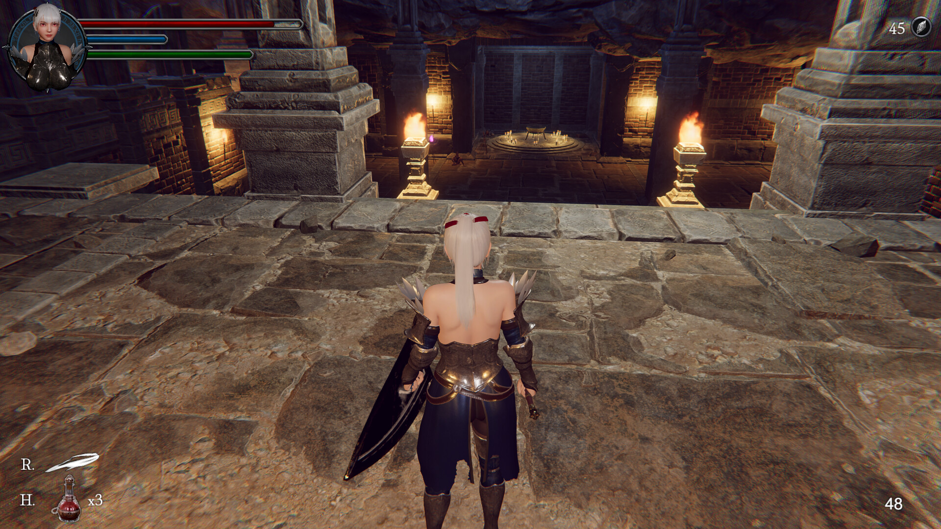 The Knight Girl And Dungeons screenshot 2