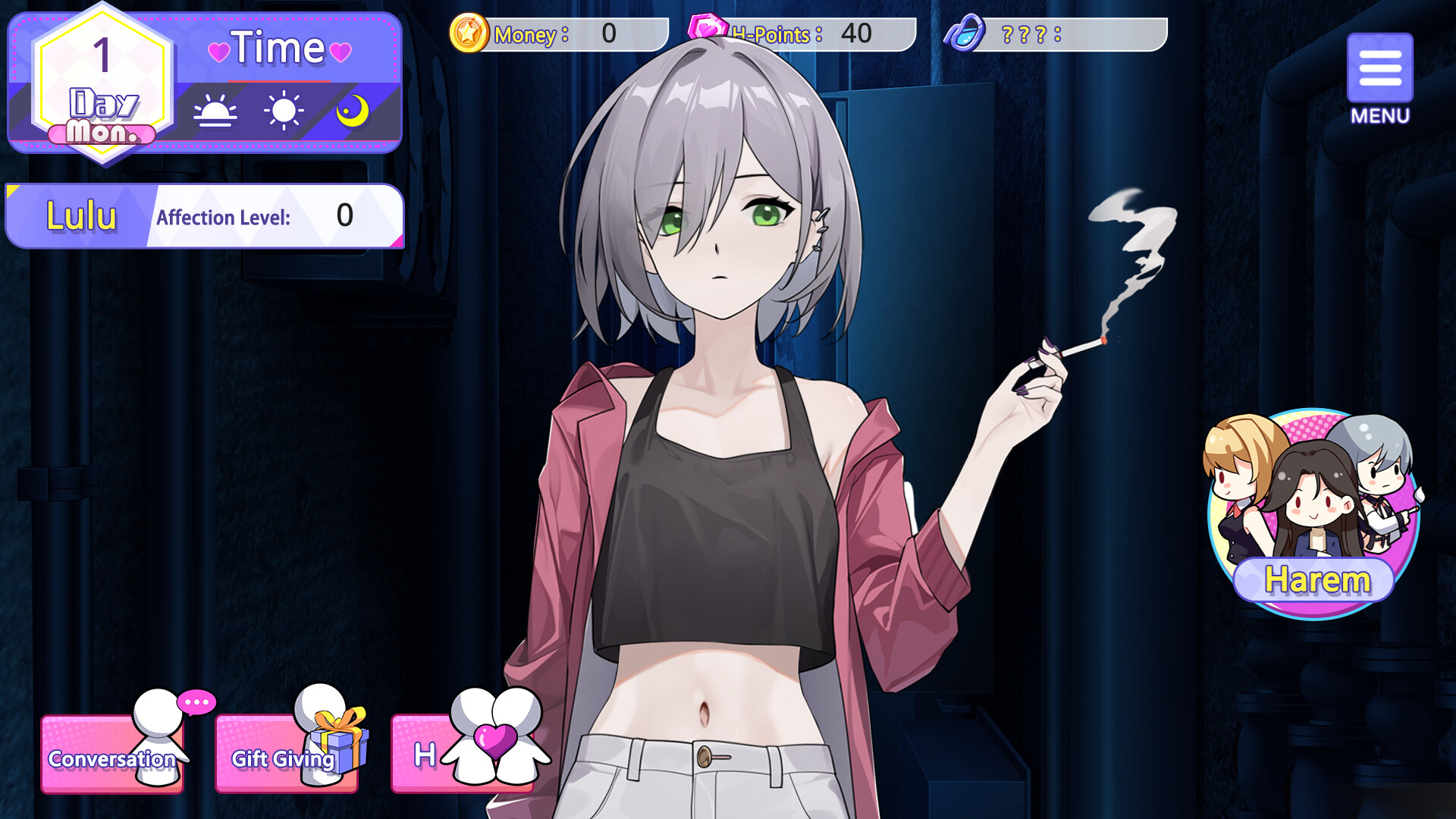 Travel through the adult game and build a harem screenshot 1