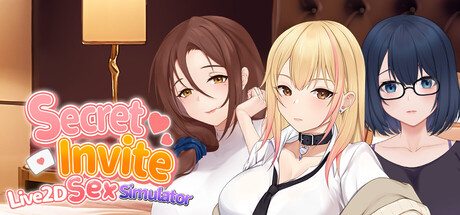 Secret Invite ~Live2D Sex Simulator~ — Steam header