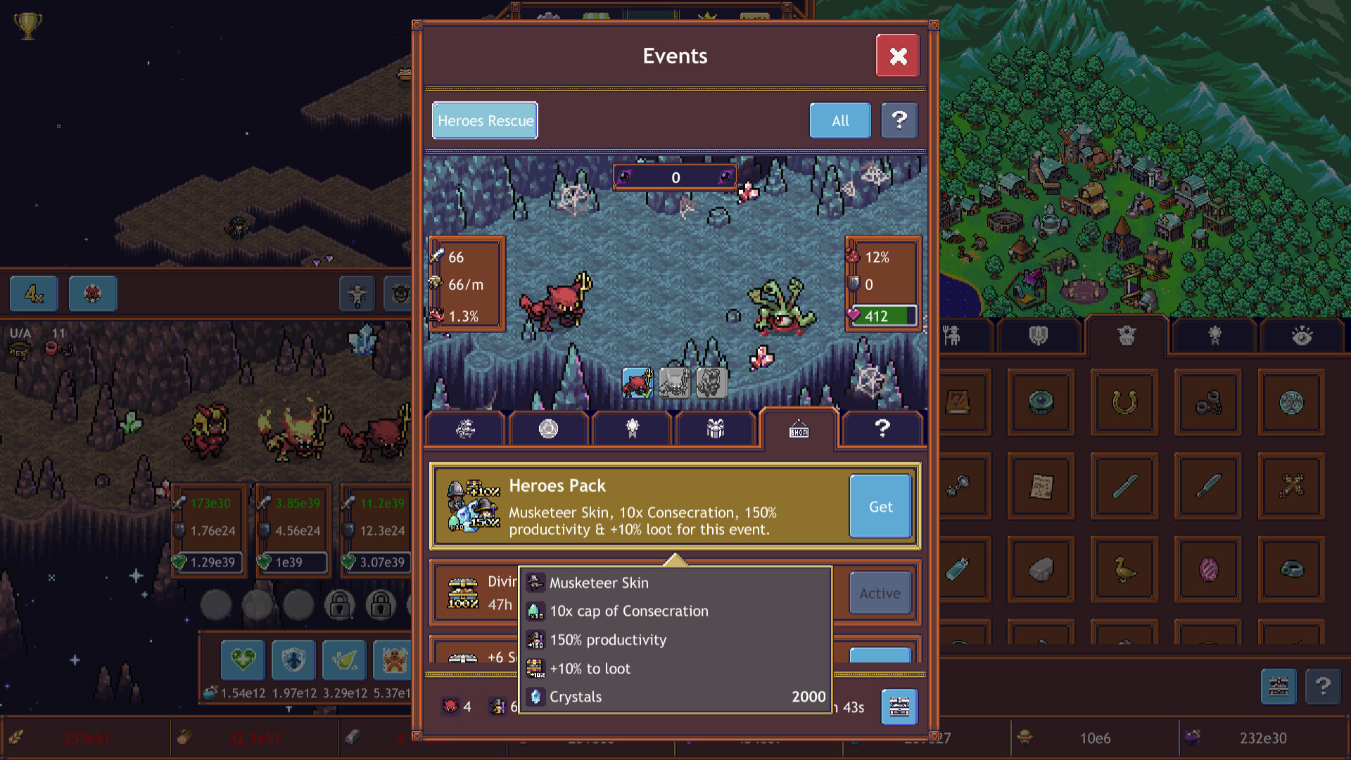 Cave Heroes - Heroes Pack screenshot 1