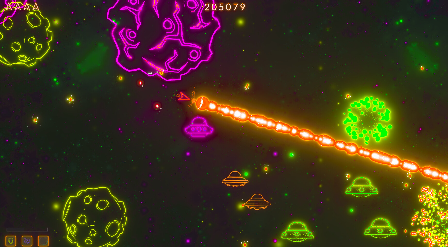 Asteroids Neon screenshot 7
