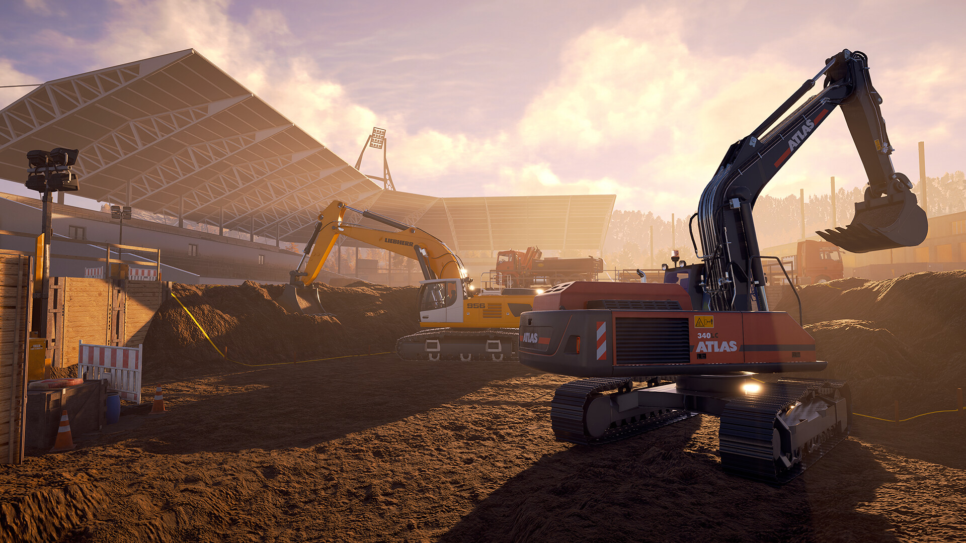 Construction Simulator - Stadium Expansion screenshot 2