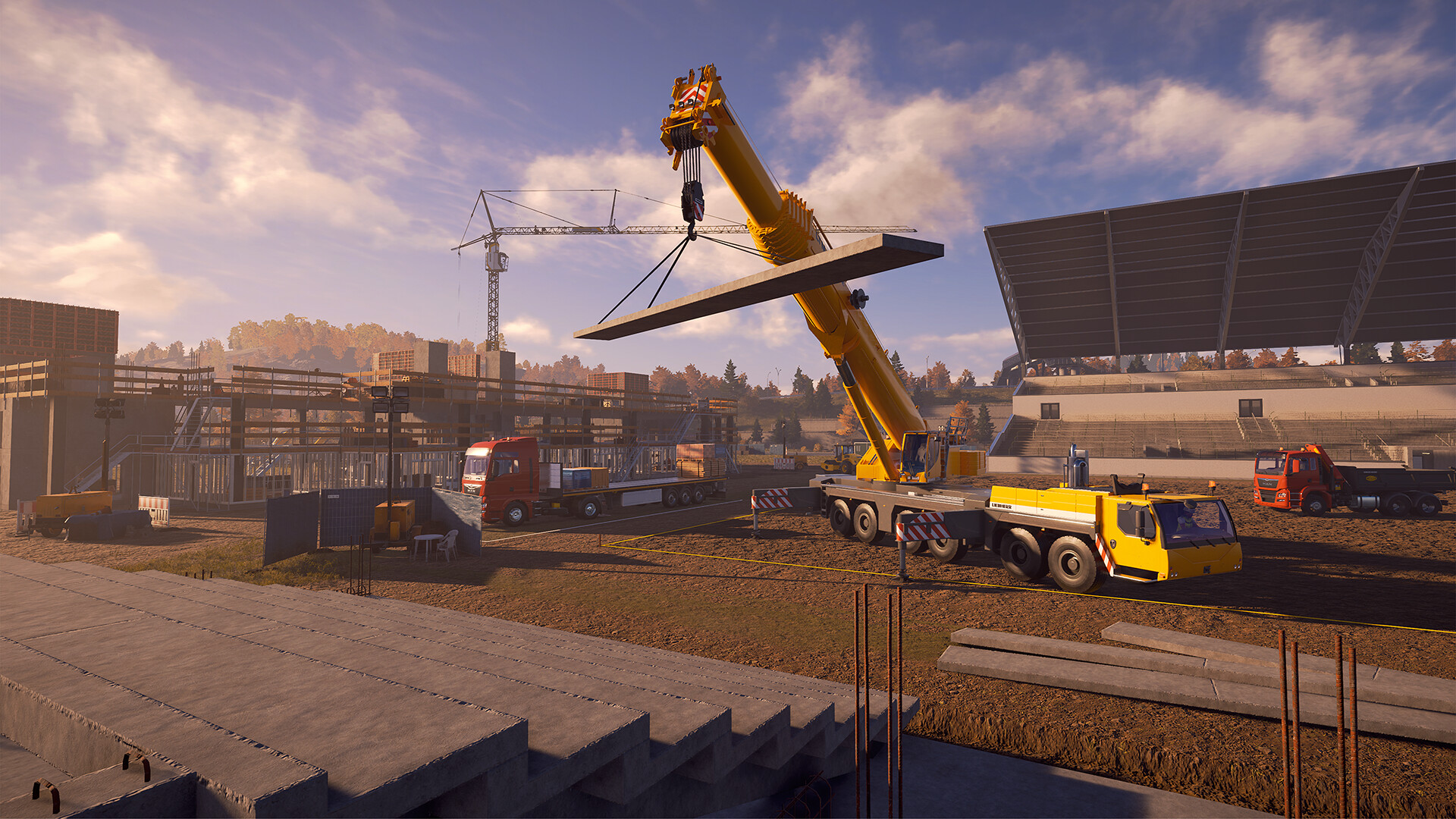 Construction Simulator - Stadium Expansion screenshot 5