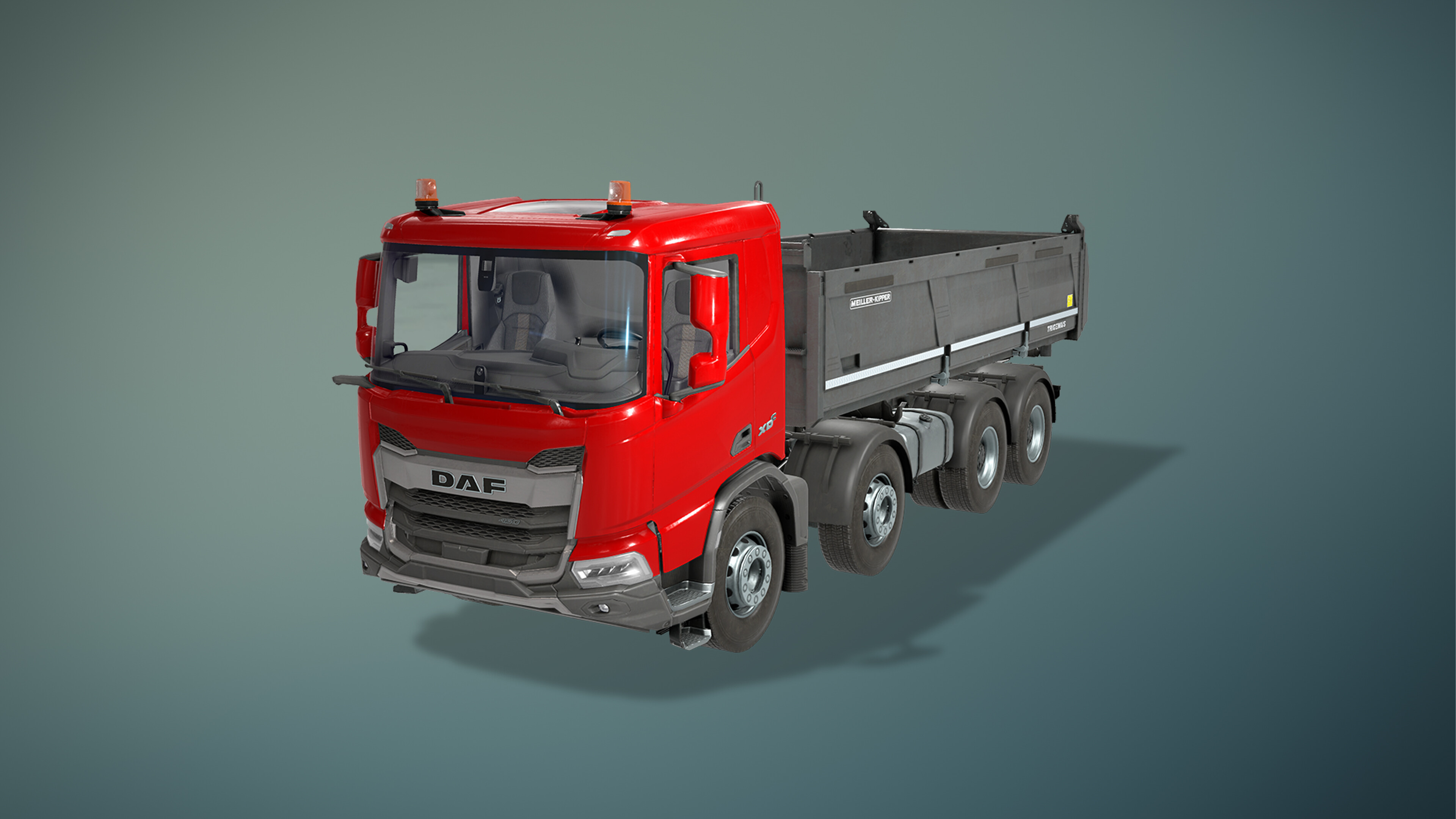 Construction Simulator - DAF & MEILLER Pack screenshot 1