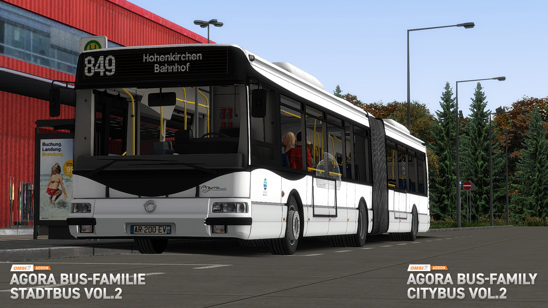OMSI 2 Add-on Agora Bus-Familie Stadtbus Vol. 2 screenshot 2