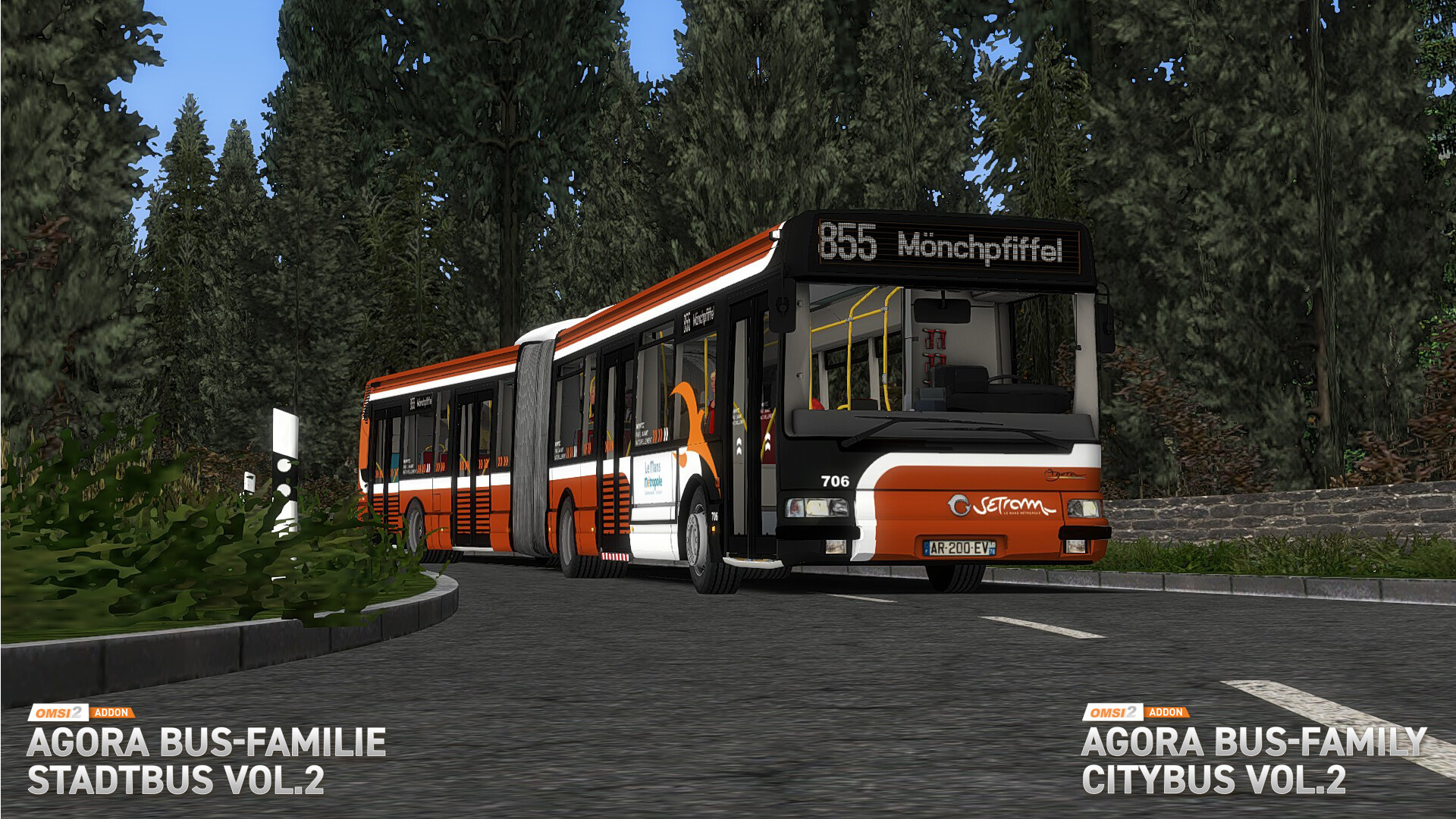 OMSI 2 Add-on Agora Bus-Familie Stadtbus Vol. 2 screenshot 15