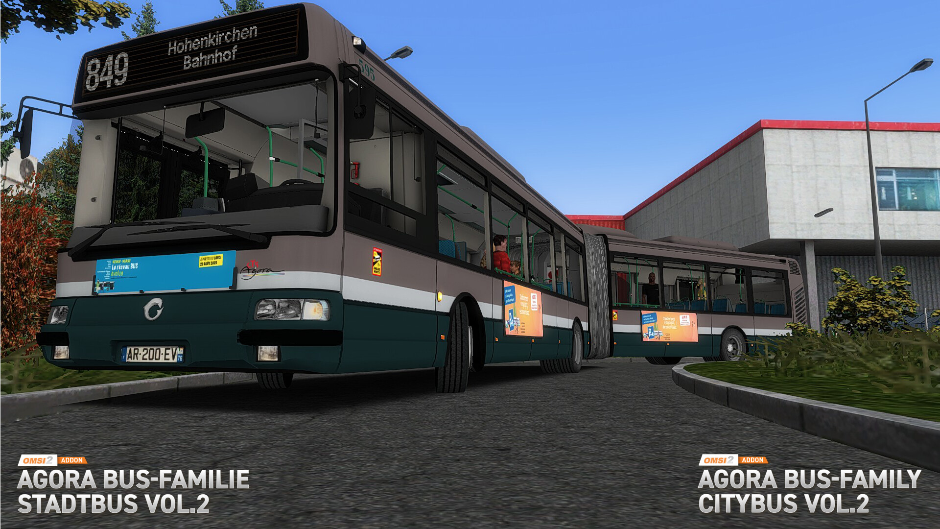 OMSI 2 Add-on Agora Bus-Familie Stadtbus Vol. 2 screenshot 3