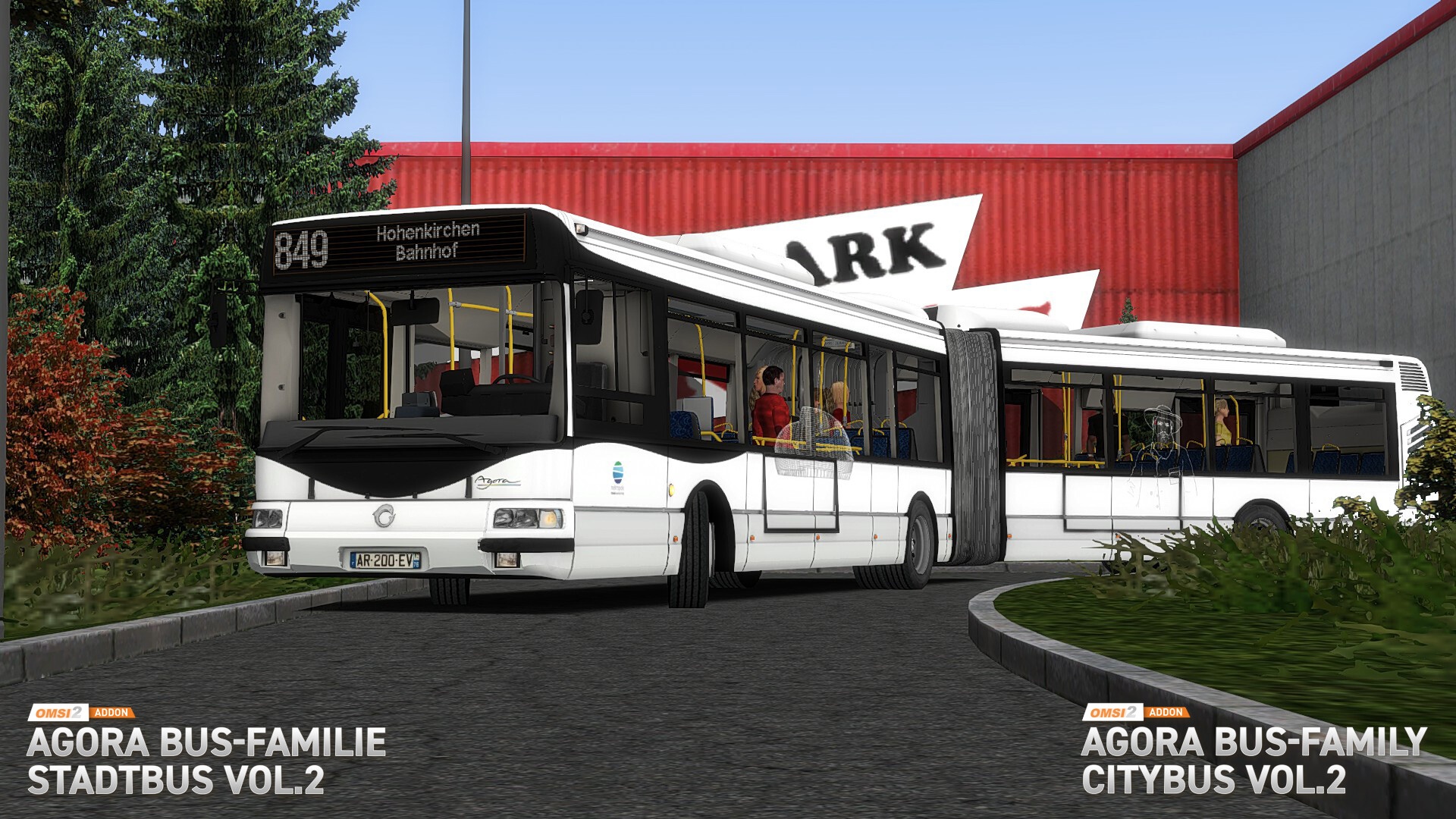 OMSI 2 Add-on Agora Bus-Familie Stadtbus Vol. 2 screenshot 16
