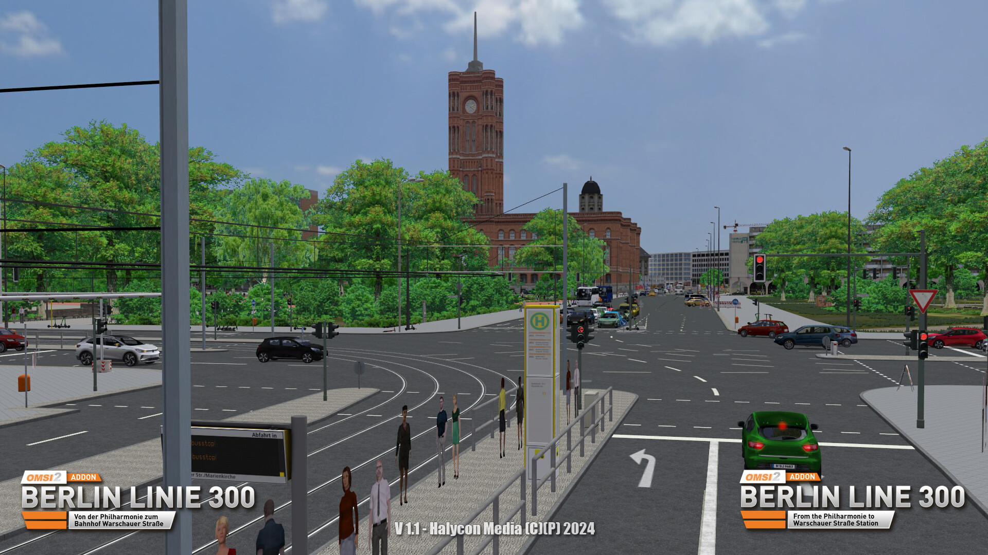 OMSI 2 Add-on Berlin Linie 300 screenshot 4