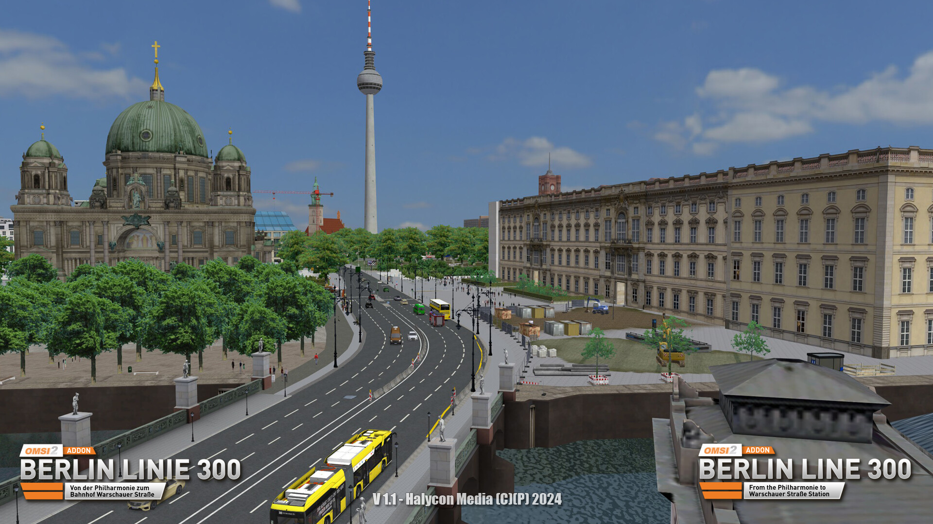 OMSI 2 Add-on Berlin Linie 300 screenshot 9