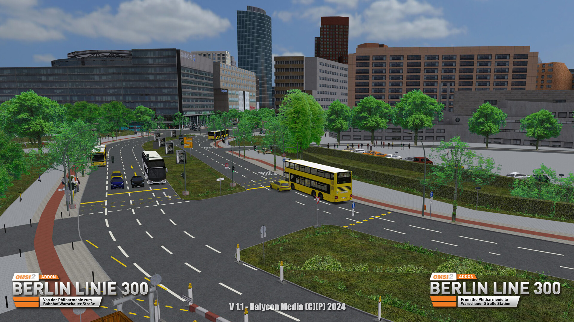 OMSI 2 Add-on Berlin Linie 300 screenshot 10
