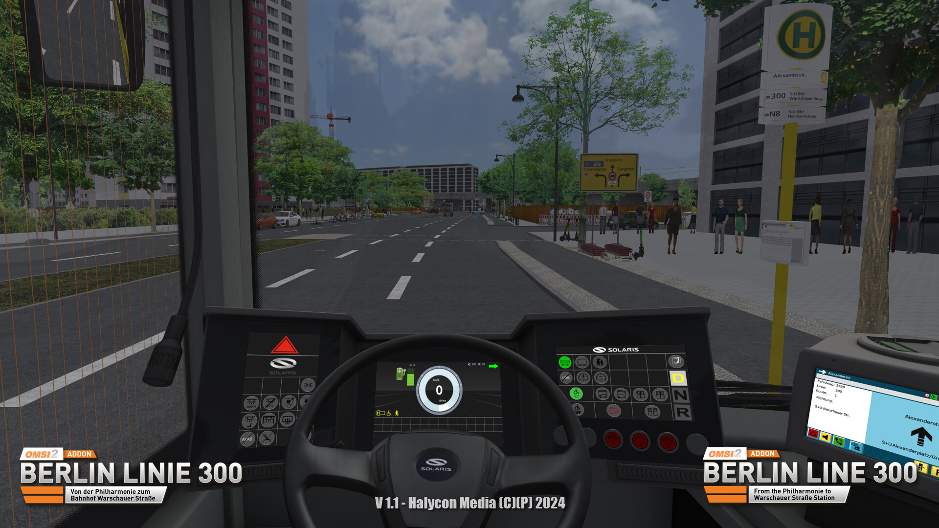 OMSI 2 Add-on Berlin Linie 300 screenshot 7