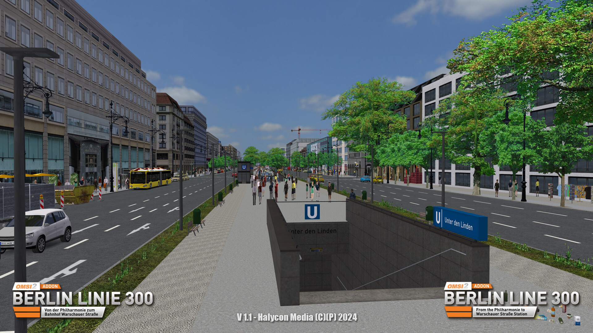 OMSI 2 Add-on Berlin Linie 300 screenshot 5