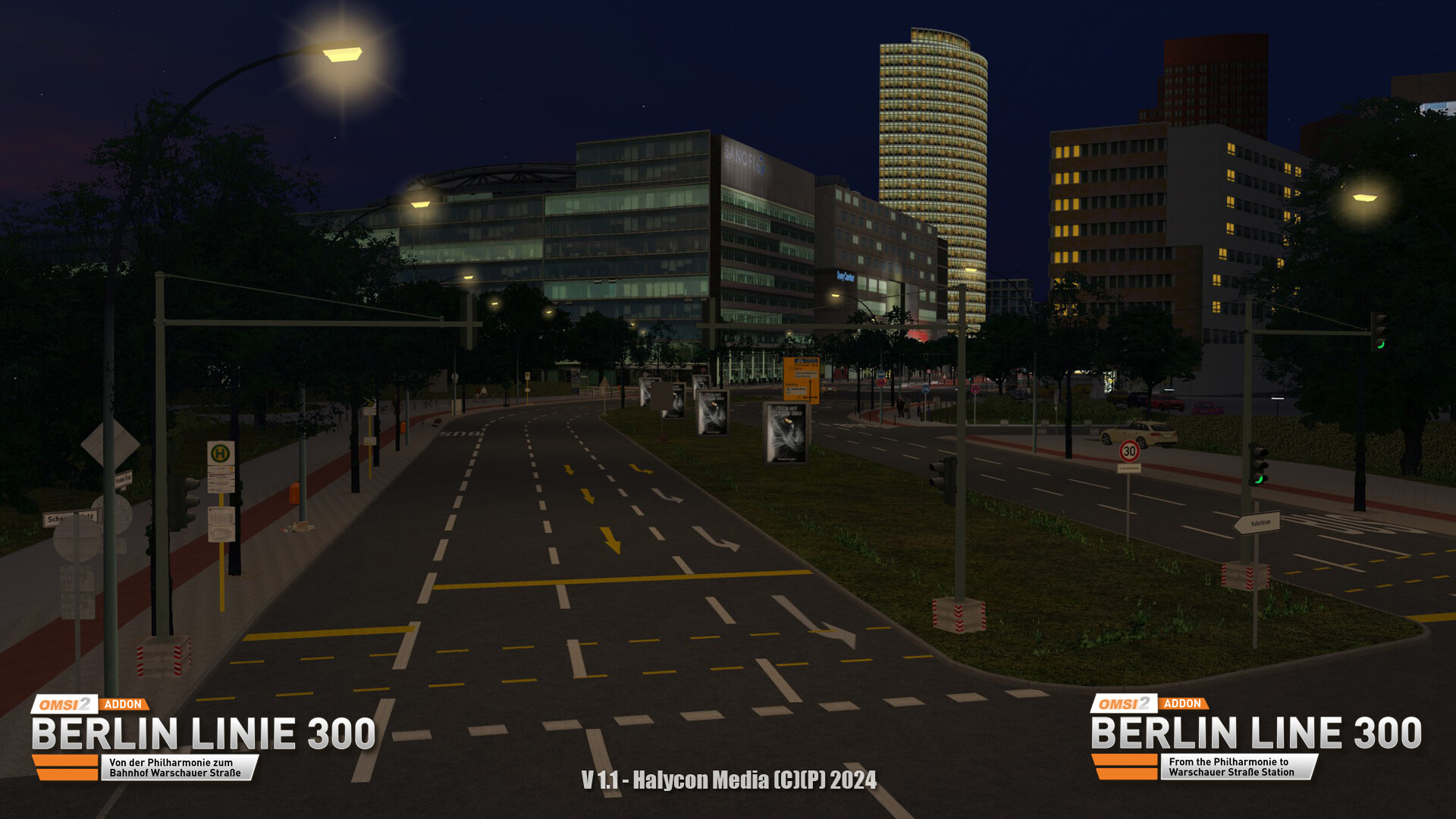 OMSI 2 Add-on Berlin Linie 300 screenshot 12