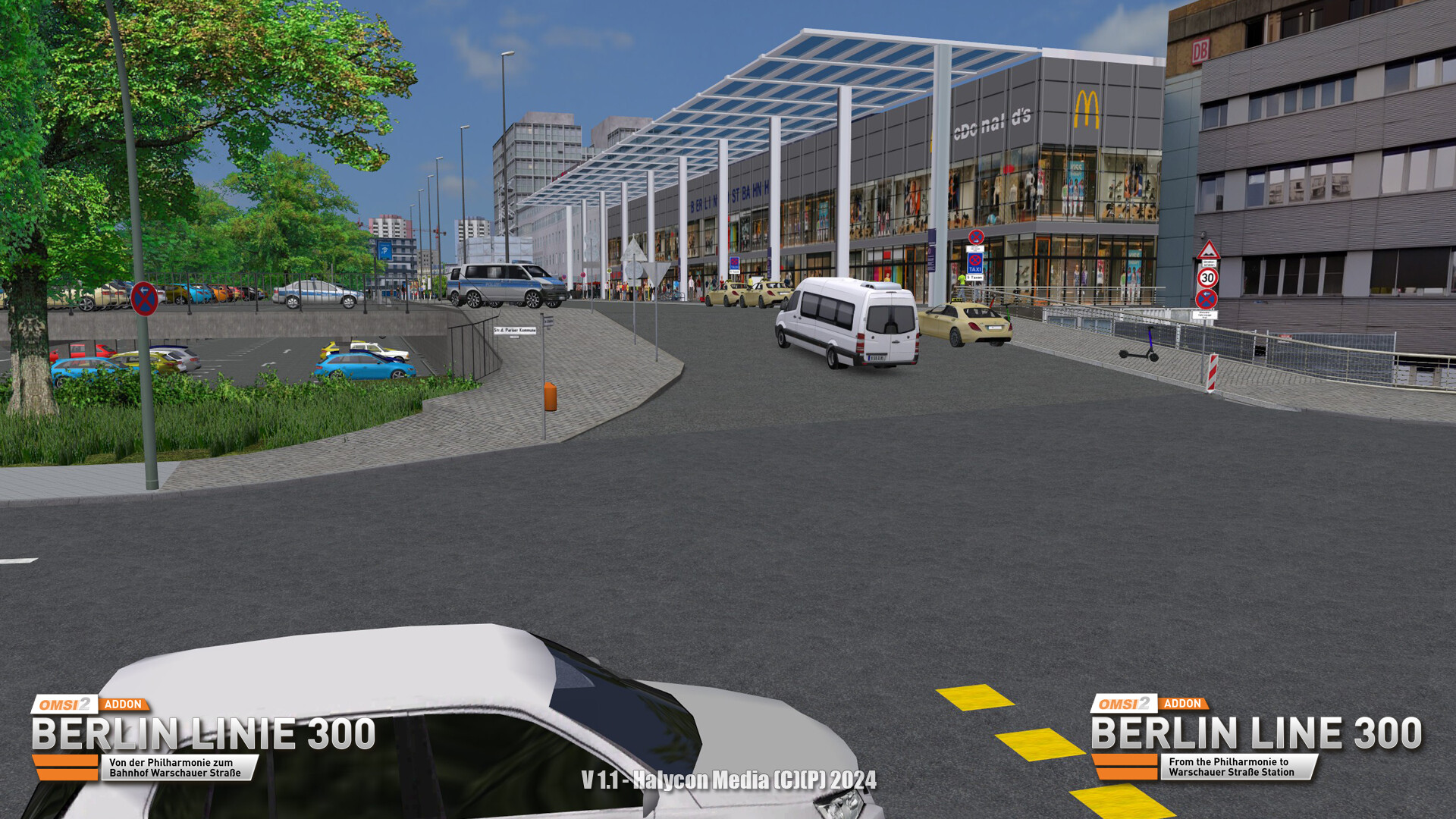 OMSI 2 Add-on Berlin Linie 300 screenshot 1