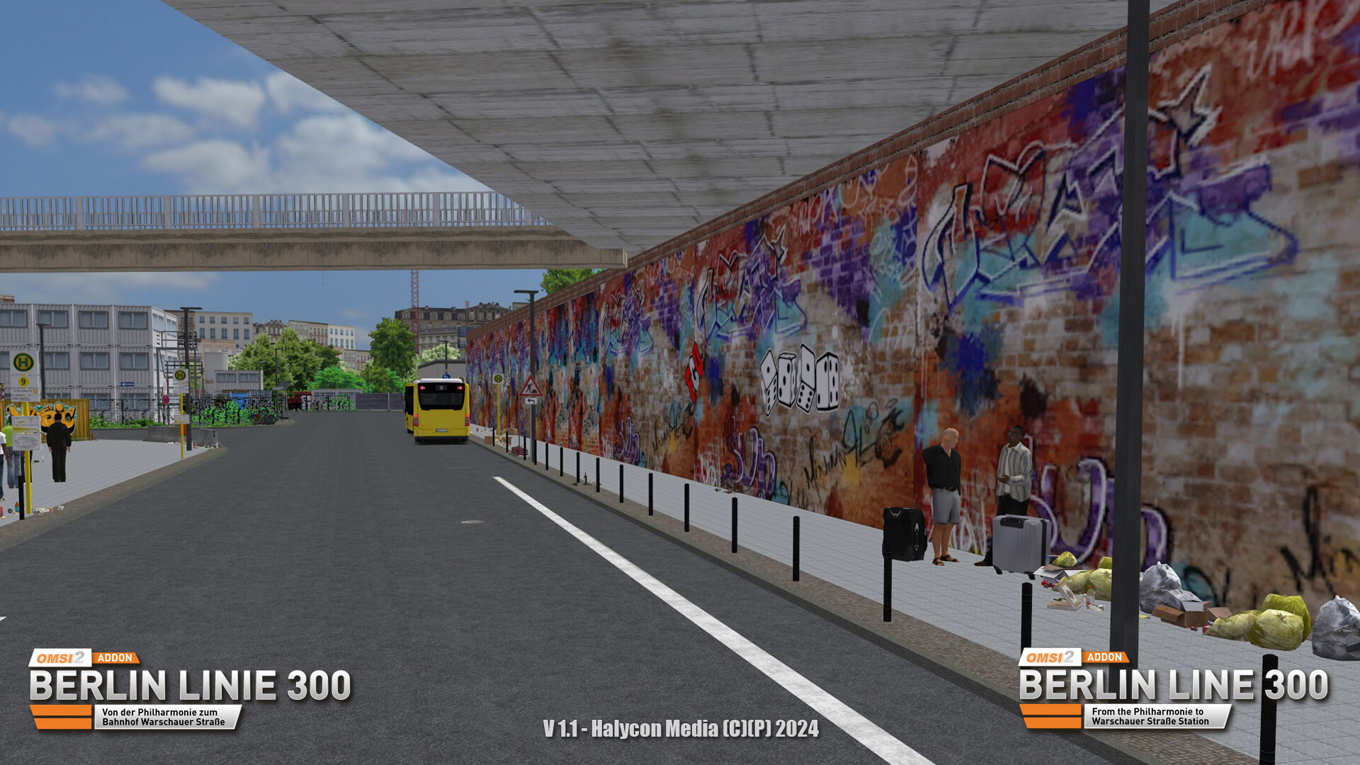 OMSI 2 Add-on Berlin Linie 300 screenshot 6