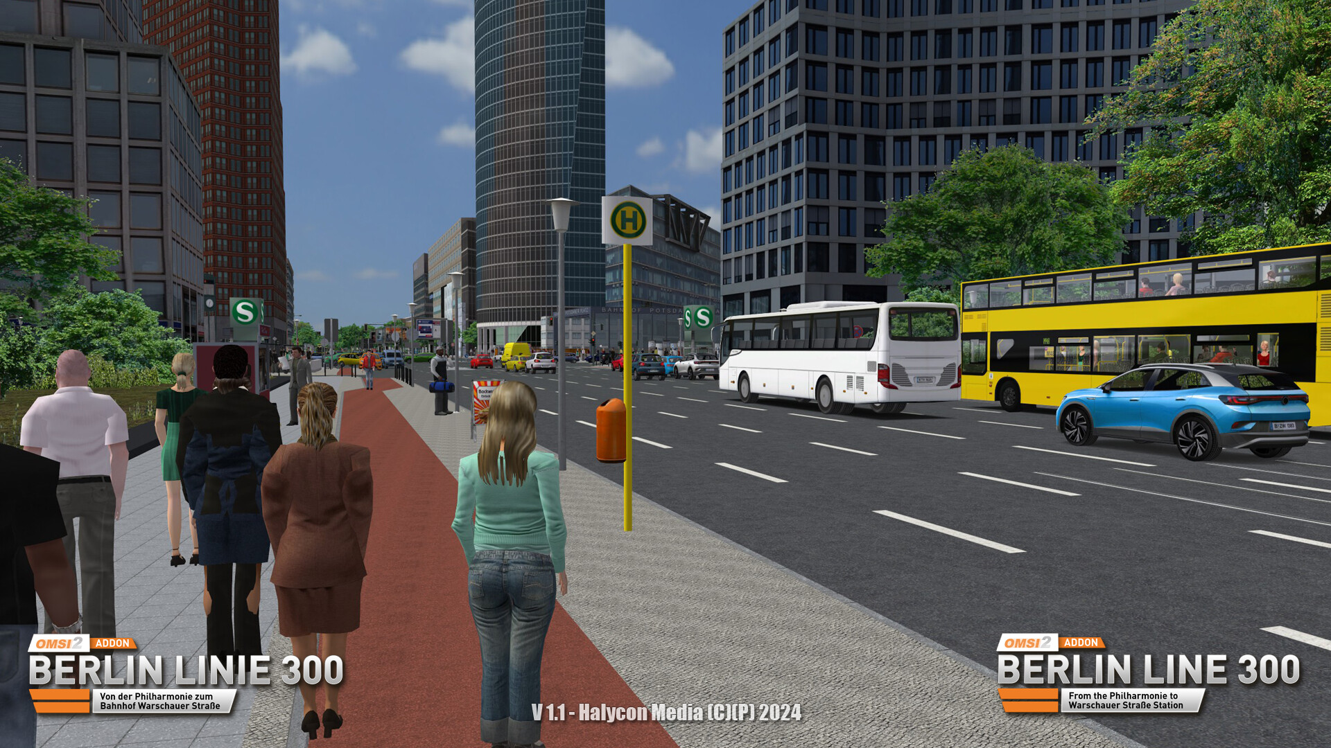 OMSI 2 Add-on Berlin Linie 300 screenshot 2
