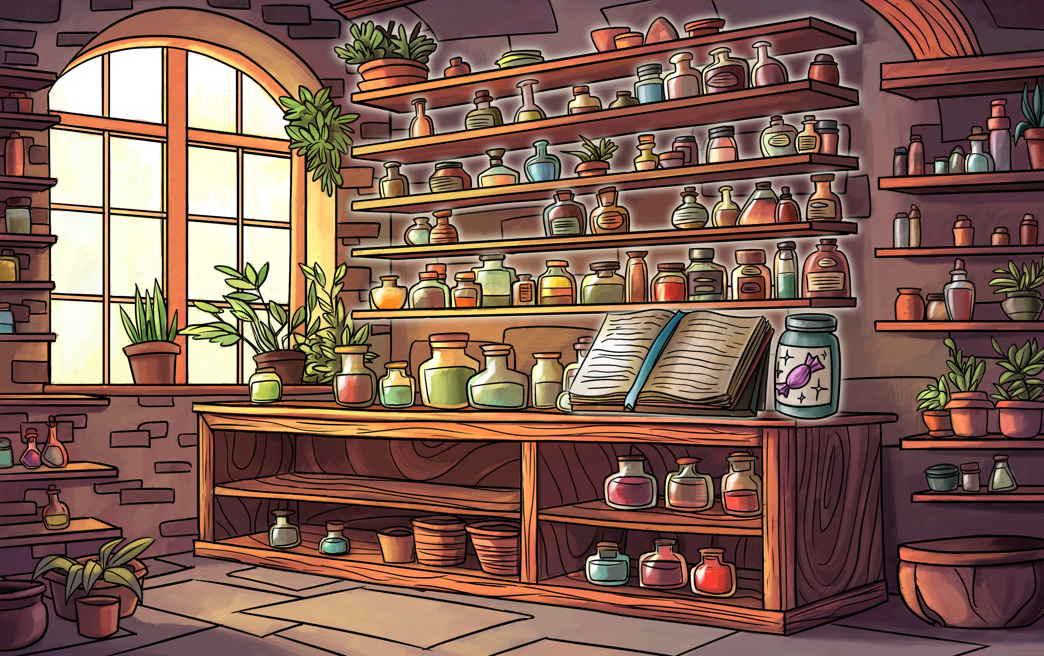Suzan's Potion Workshop screenshot 2