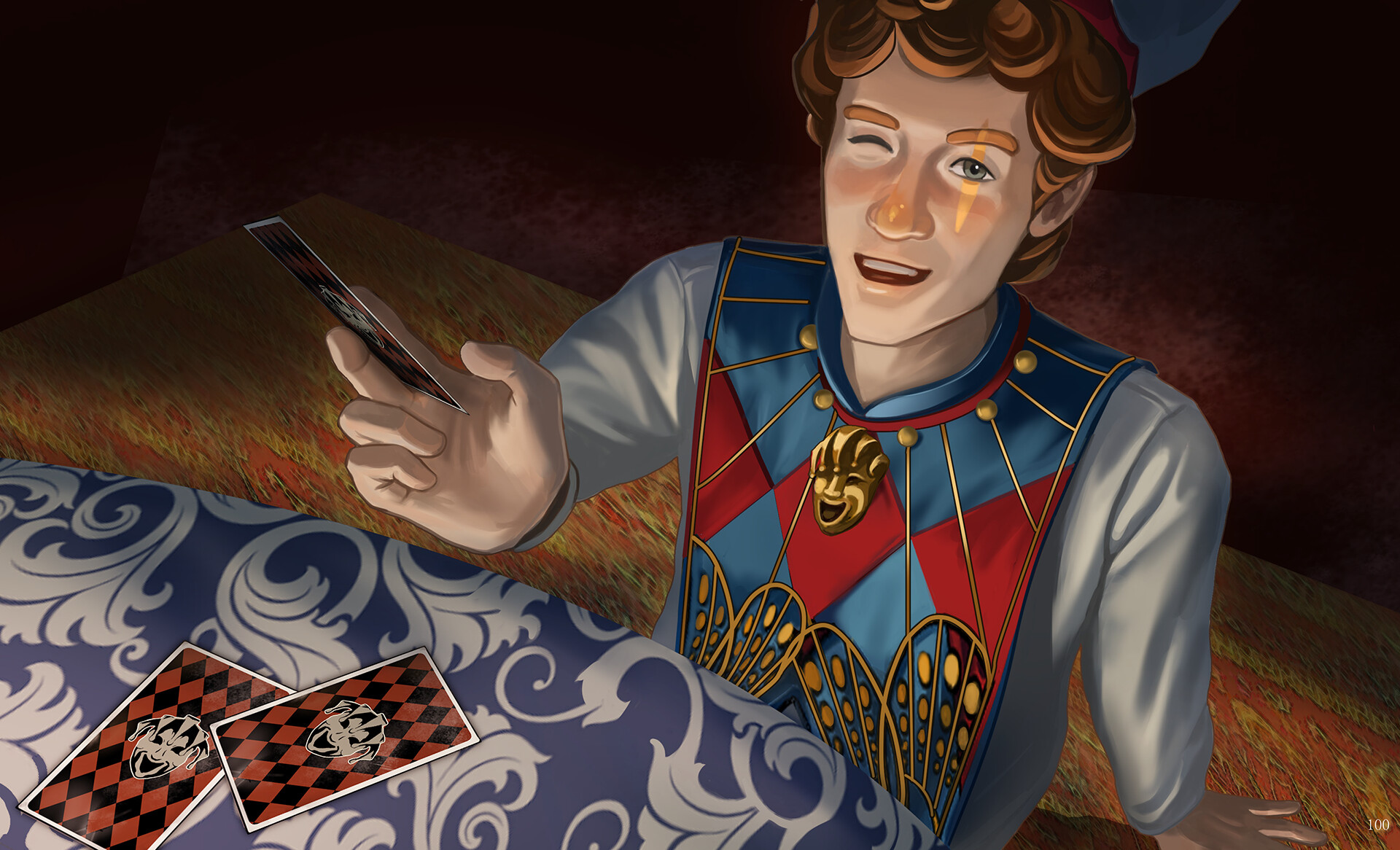 Death Trick: Double Blind Digital Artbook screenshot 4