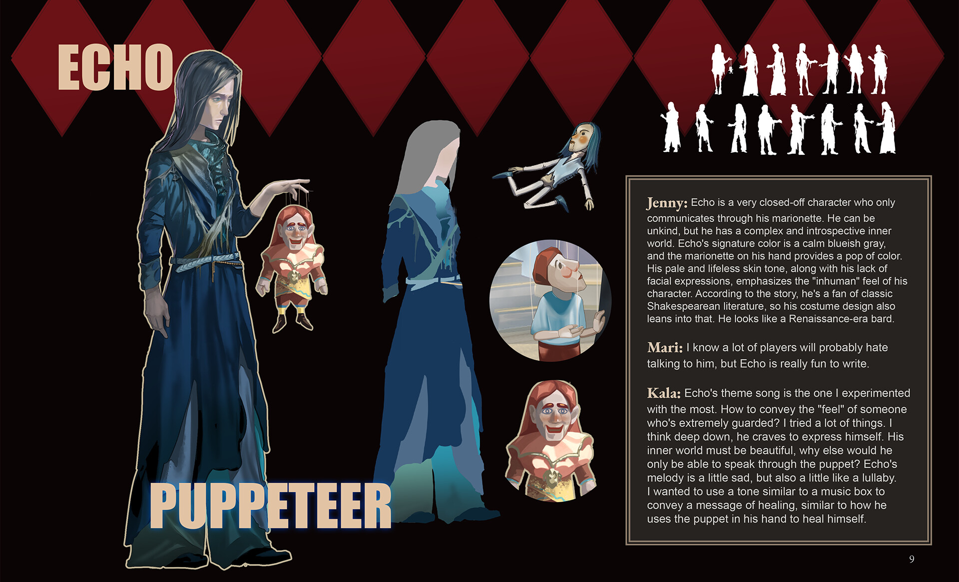 Death Trick: Double Blind Digital Artbook screenshot 2