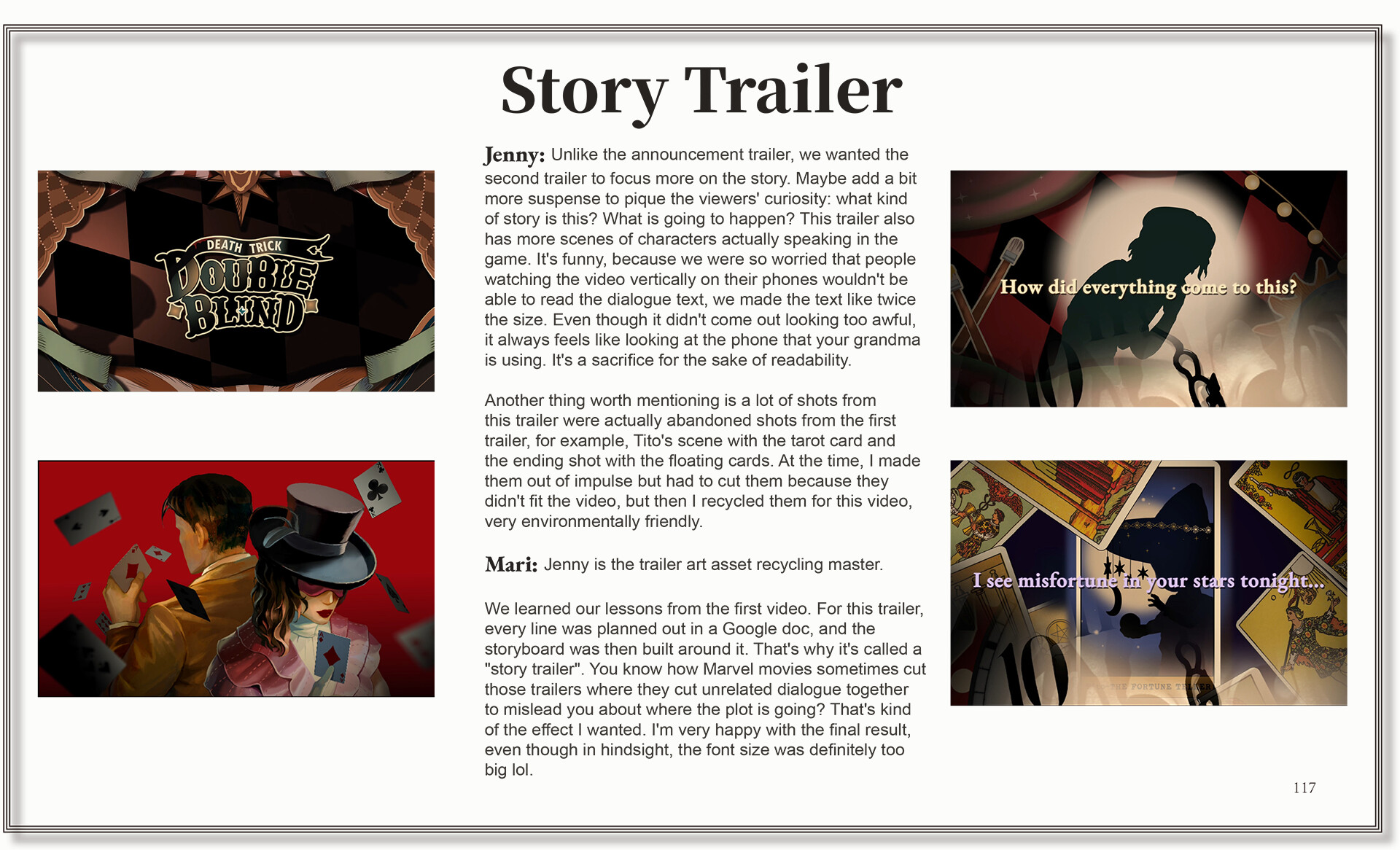 Death Trick: Double Blind Digital Artbook screenshot 6