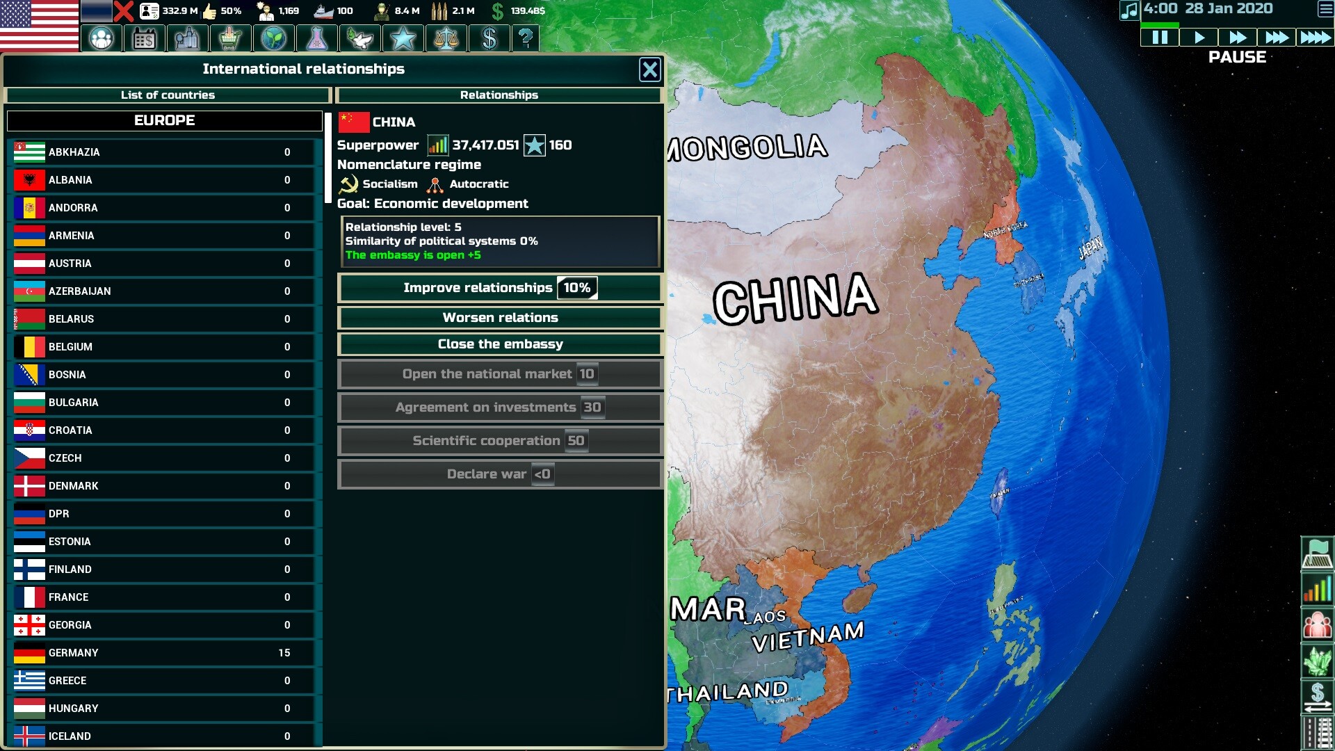 Globalism screenshot 4