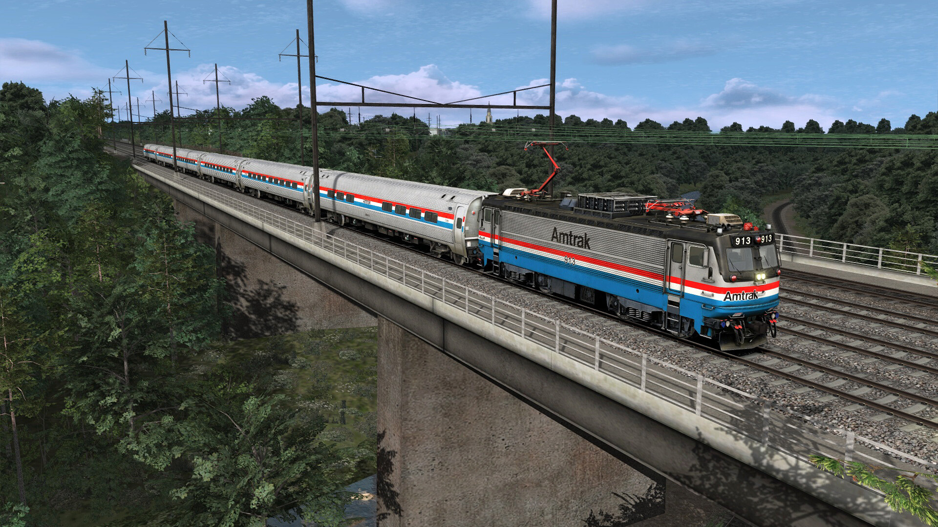 Train Simulator: Amtrak AEM-7 screenshot 7