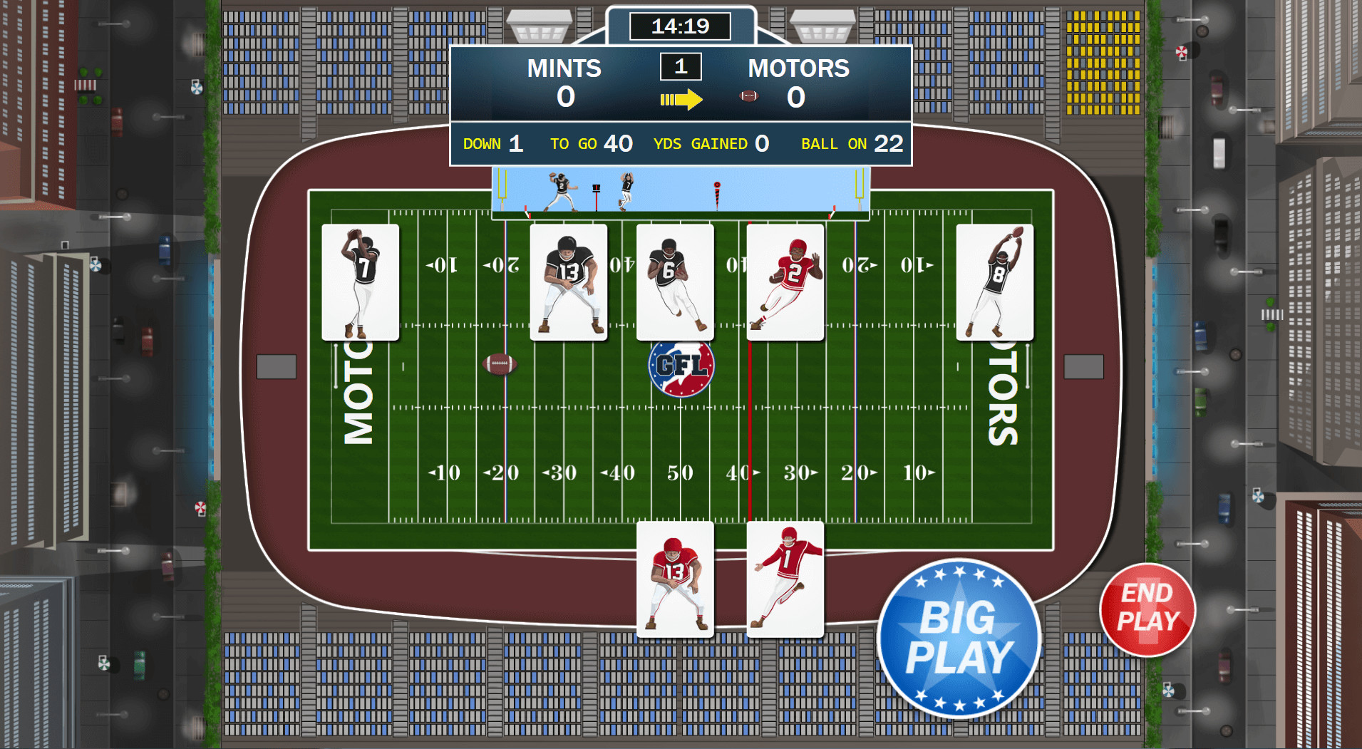 Gridiron Solitaire screenshot 6