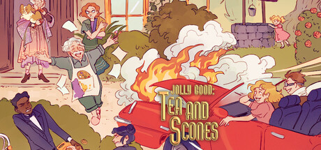 Jolly Good: Tea and Scones — Steam header