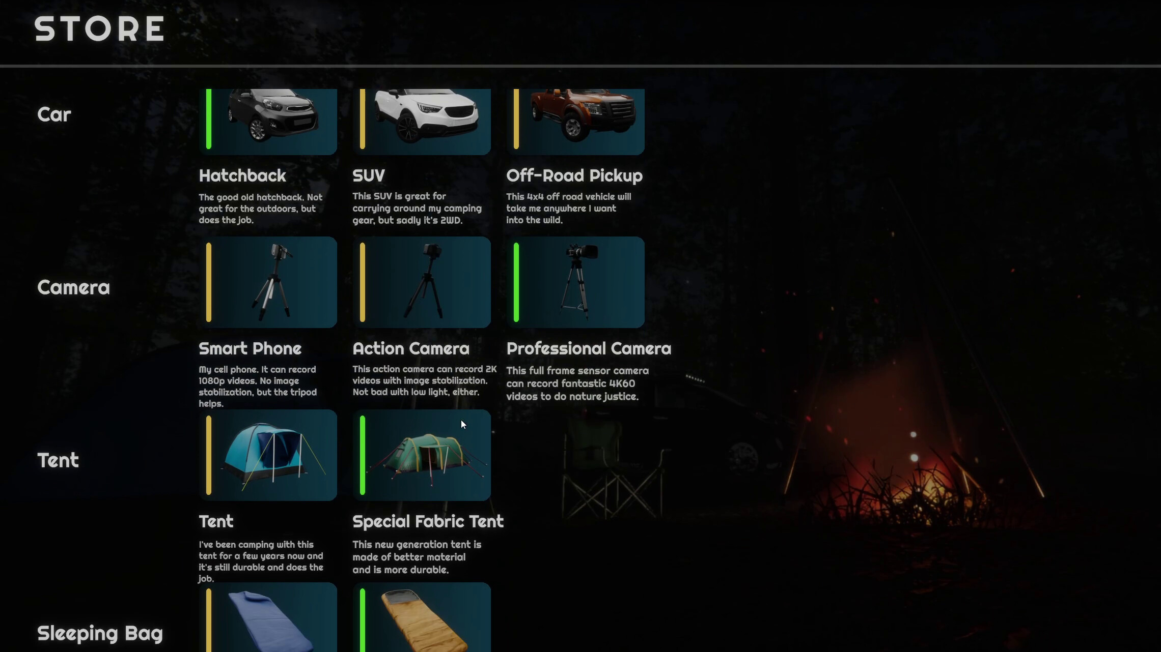 Camping Vlog Simulator 2024 screenshot 6