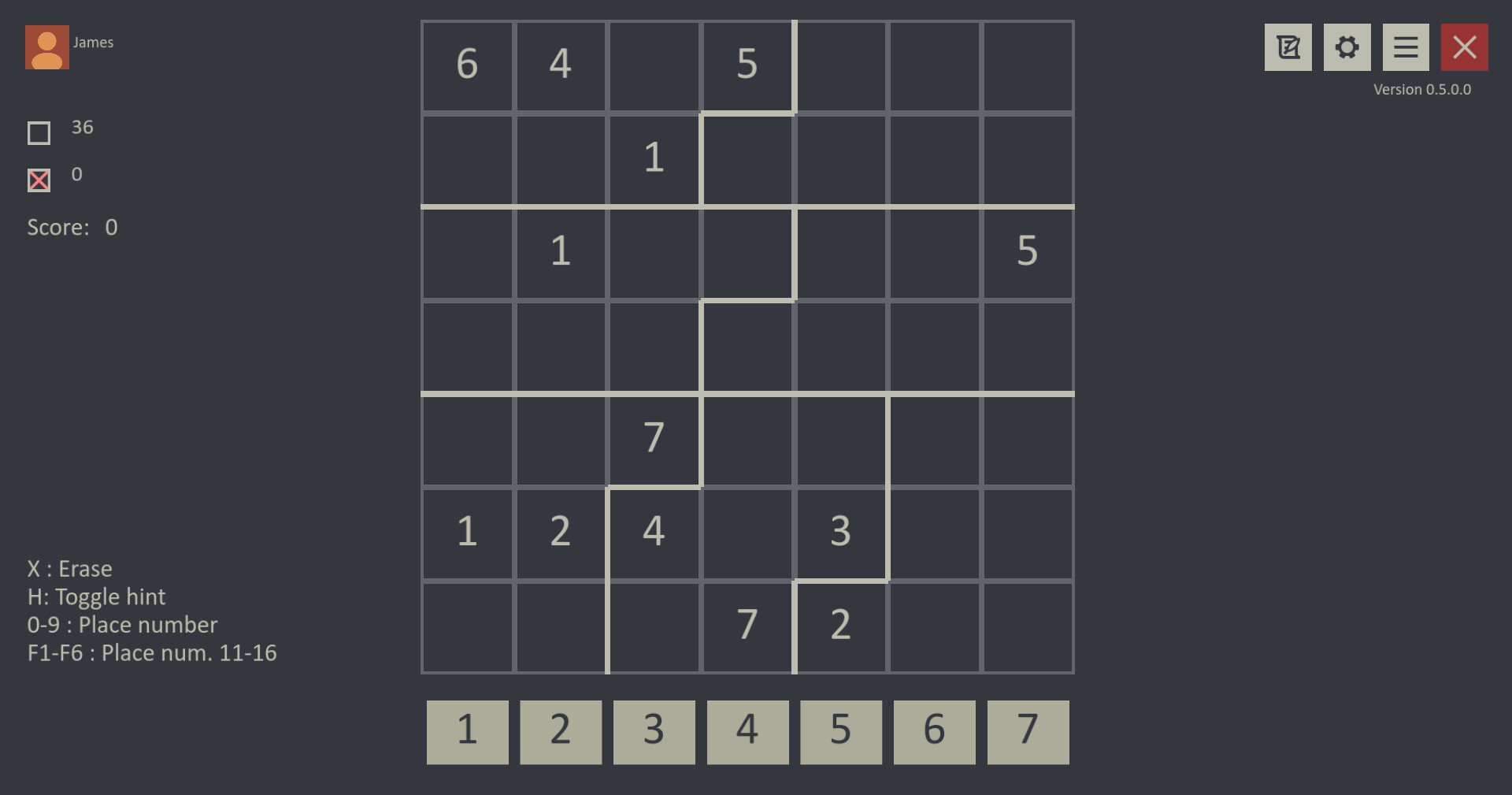 Sudoku XP screenshot 4