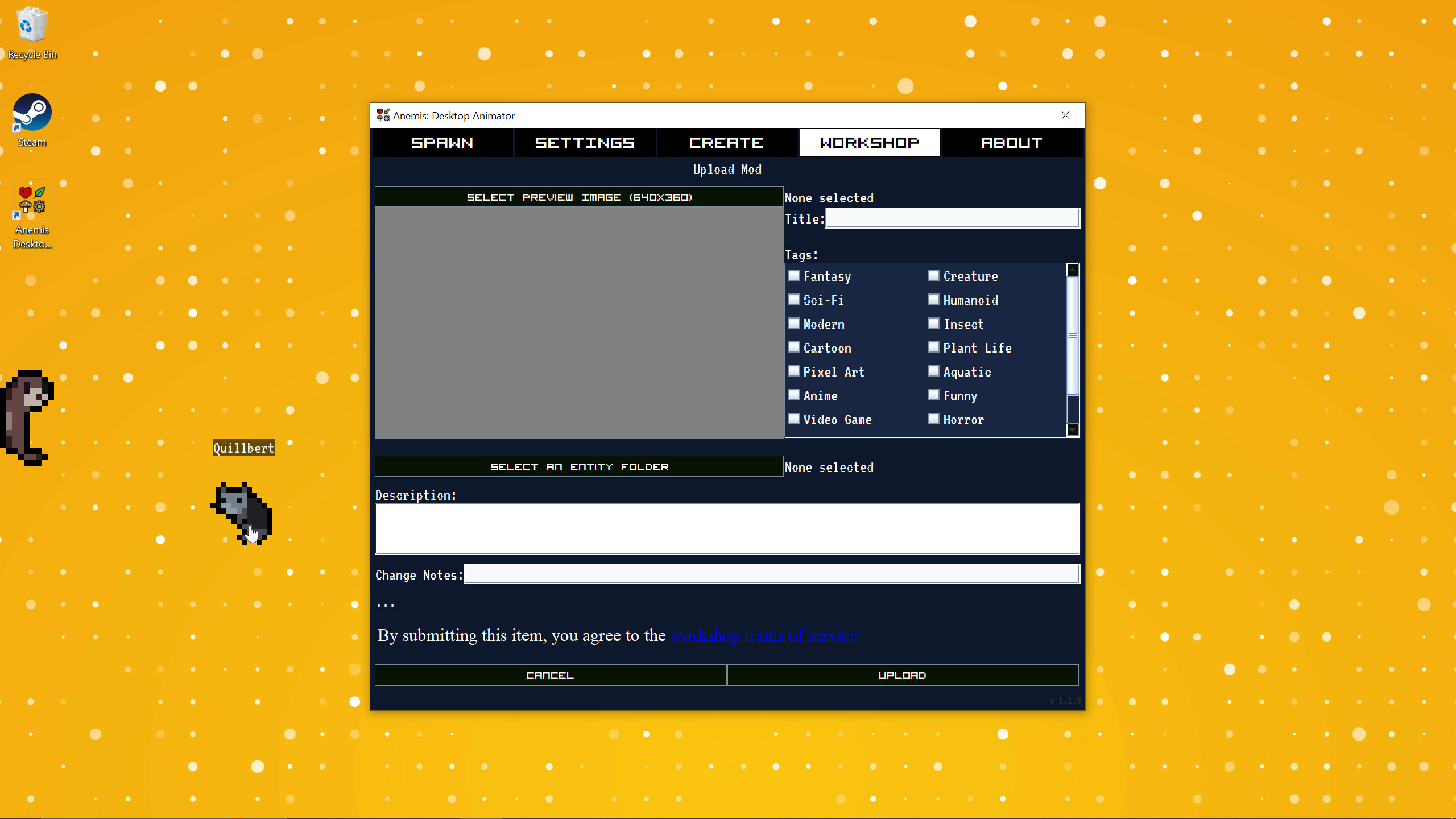 Anemis: Desktop Animator screenshot 6