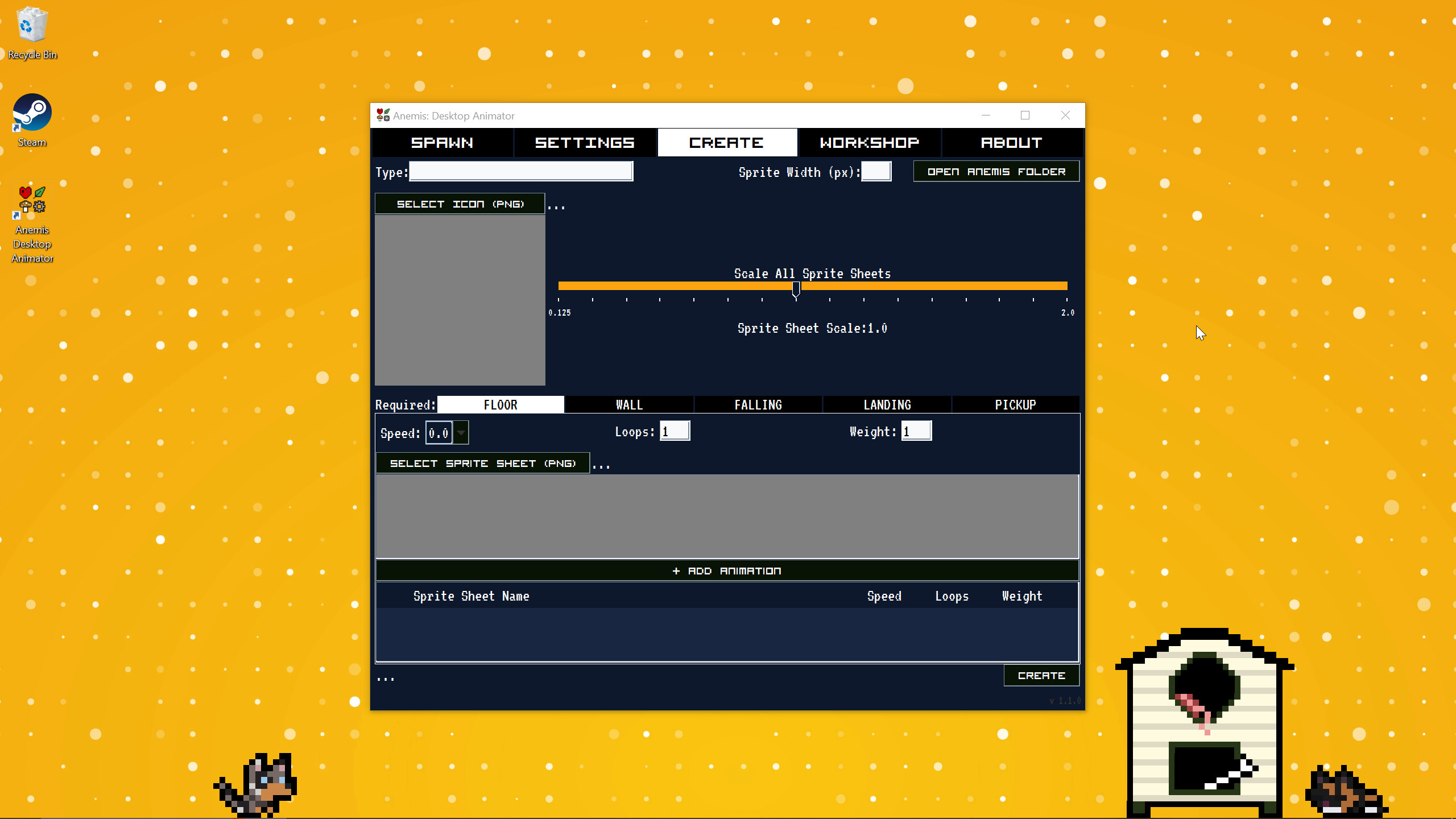 Anemis: Desktop Animator screenshot 5