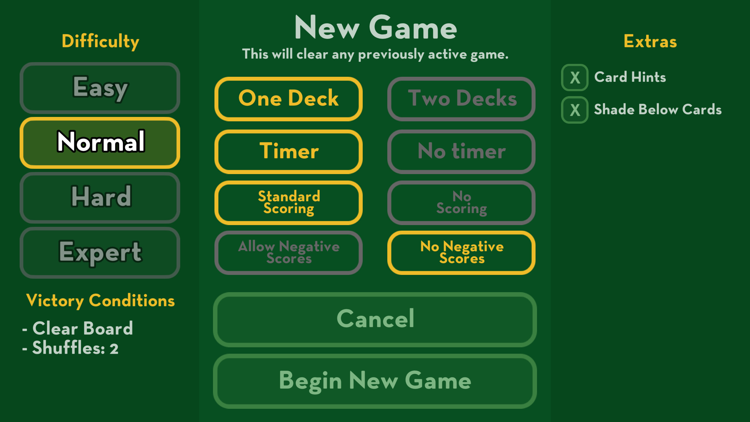 Big Klondike - Pyramid screenshot 2