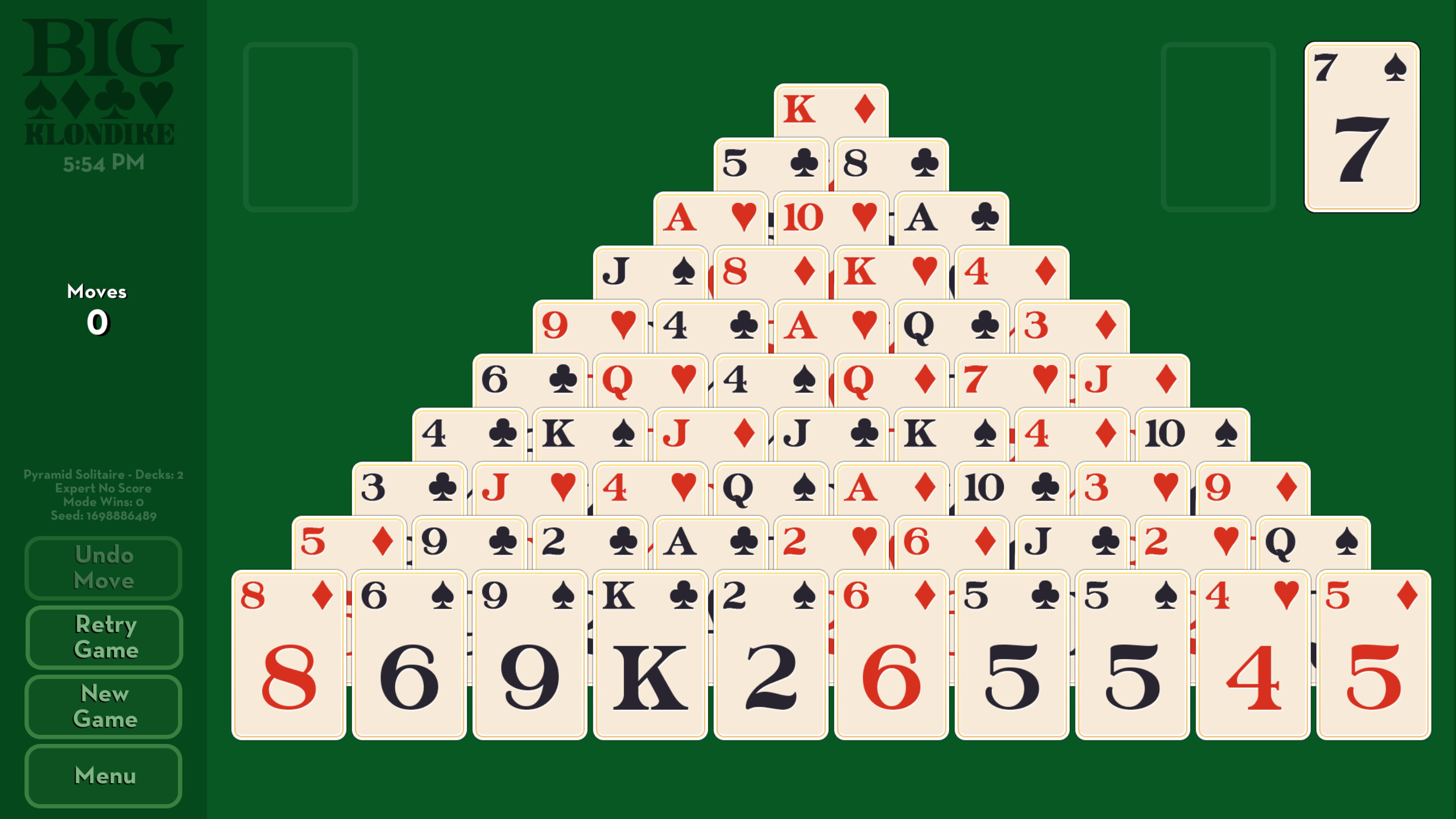 Big Klondike - Pyramid screenshot 5