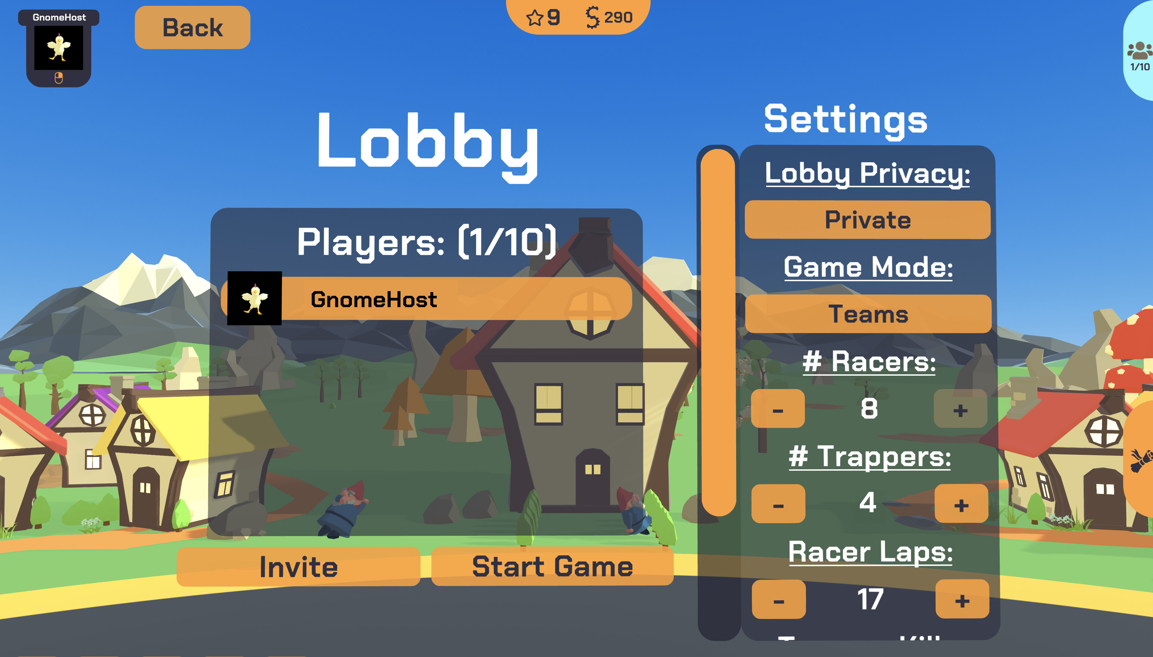 RaceTrap screenshot 1