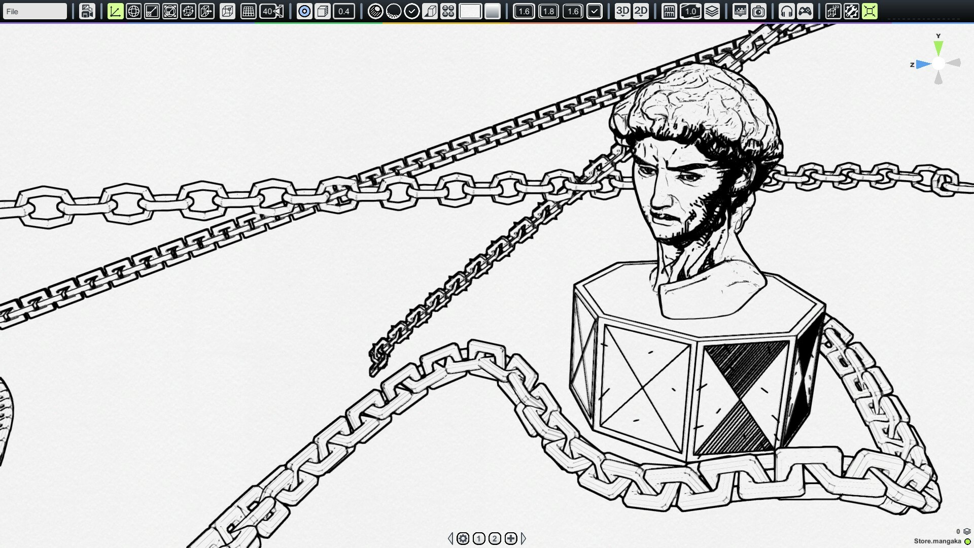 MangaKa - Pen Tool screenshot 2