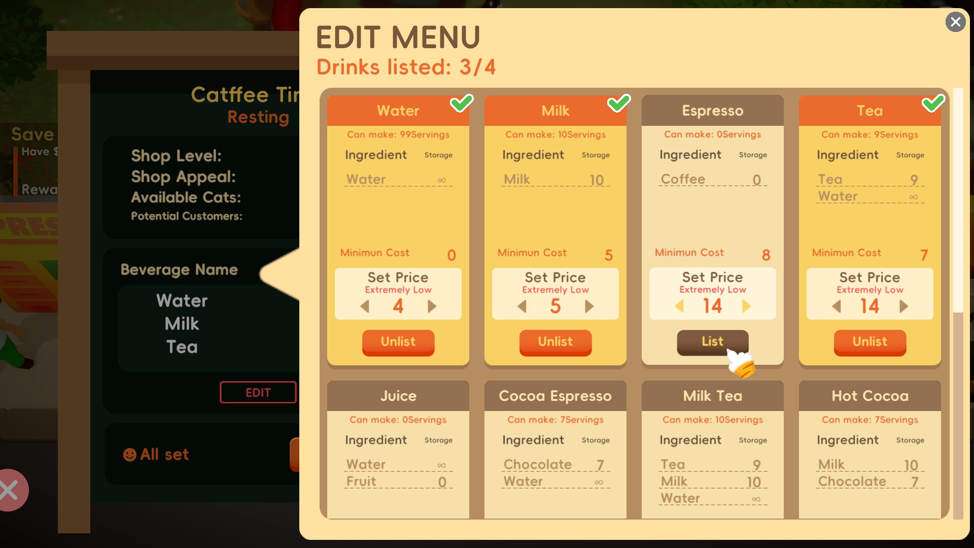 CatffeeTime screenshot 2
