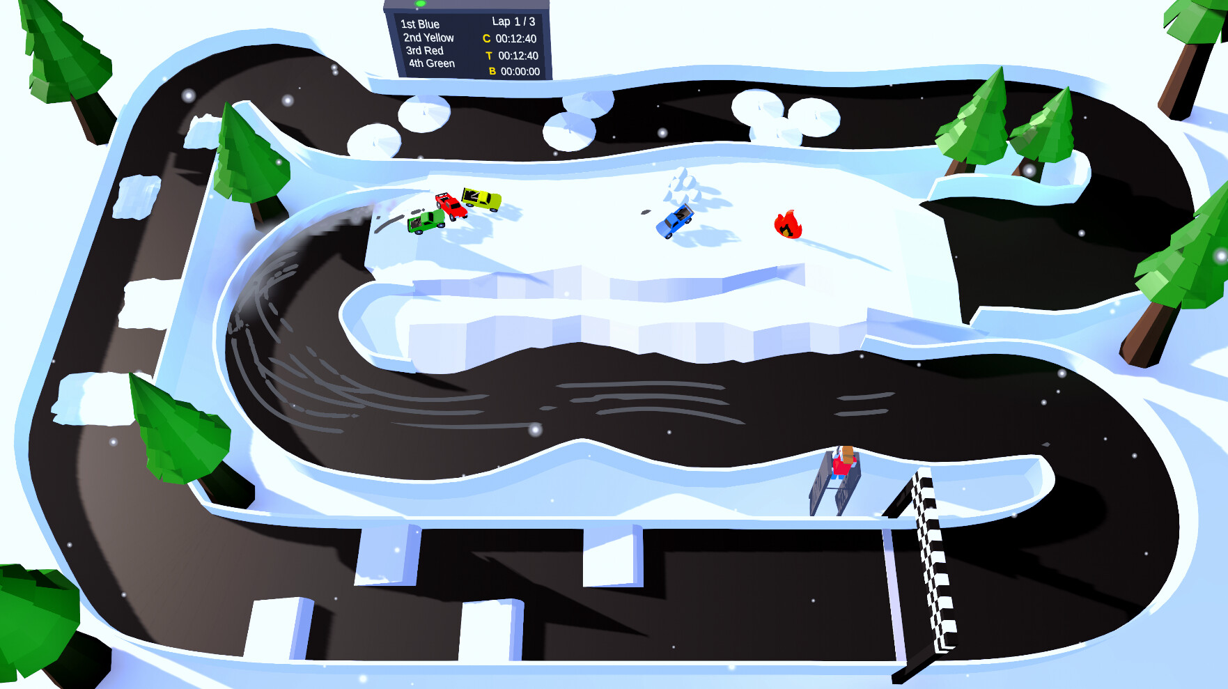 Retro Rally! screenshot 2