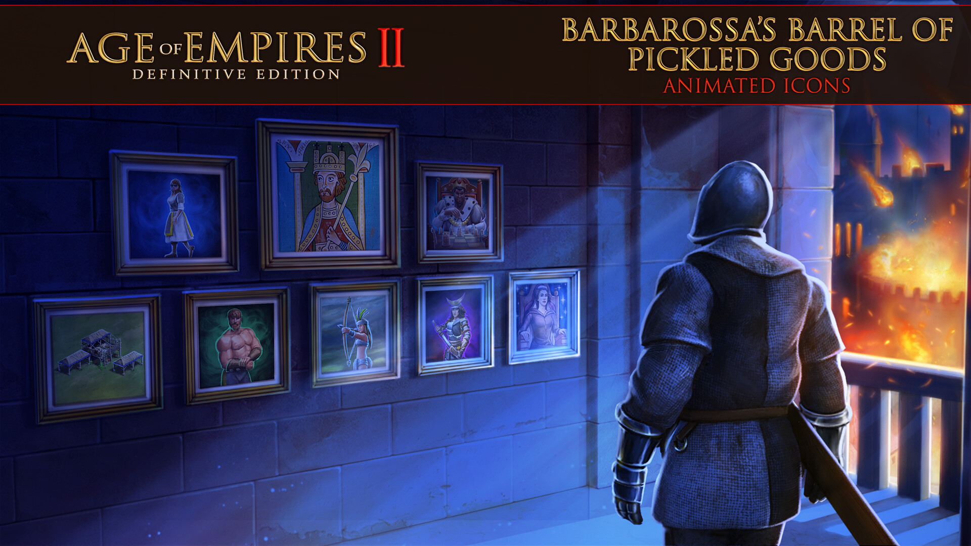 Age of Empires II: Definitive Edition – Barbarossa’s Barrel of Pickled Goods Animated Icons screenshot 1
