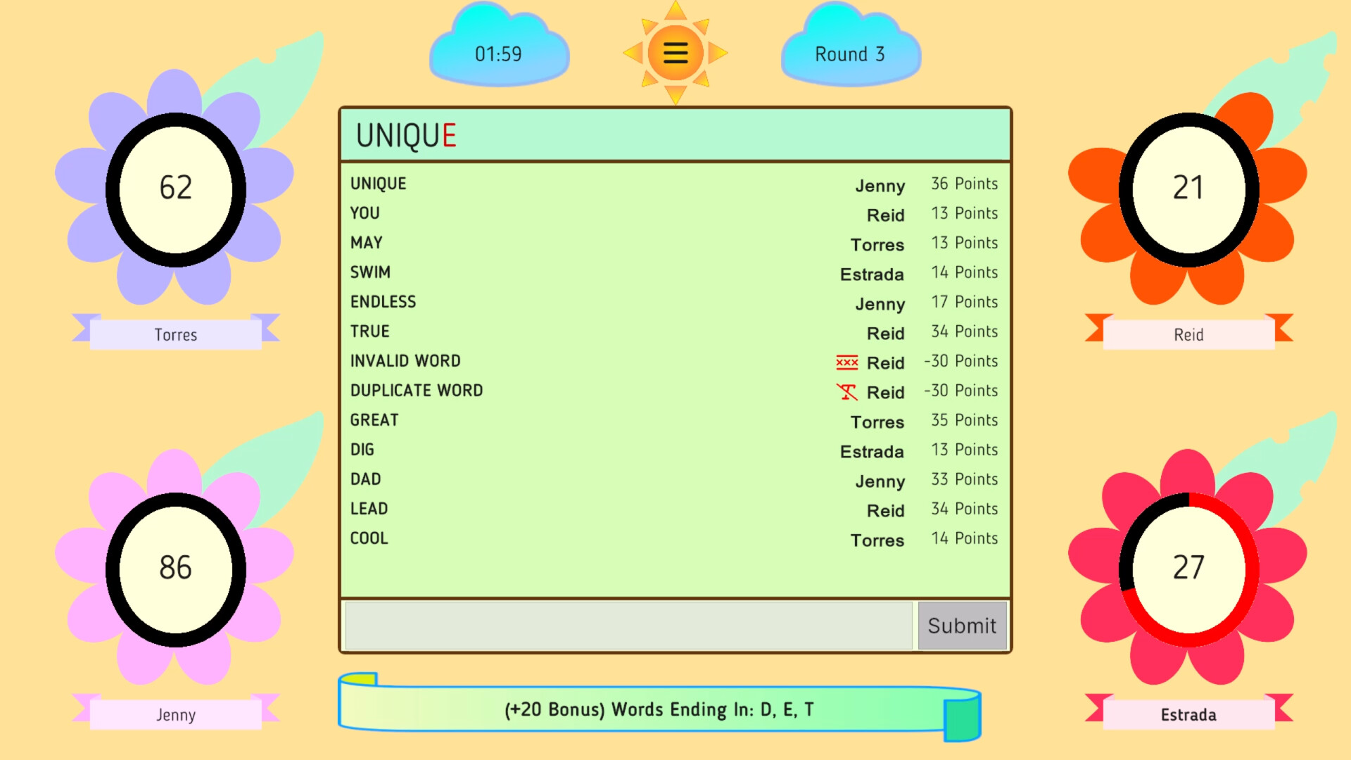 Word Relay screenshot 1