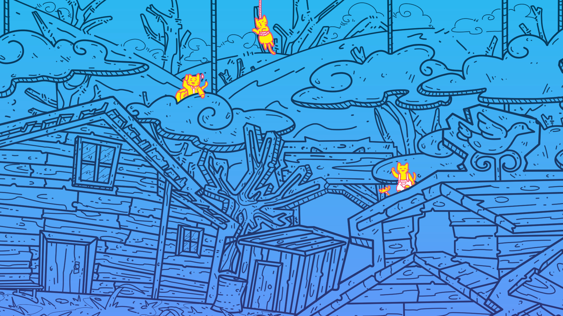 A Park Full of Cats: Haunted Ride screenshot 2