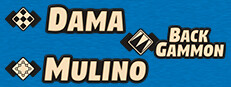 Backgammon + Dama + Mulino