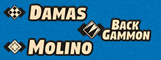 Backgammon + Damas + Molino