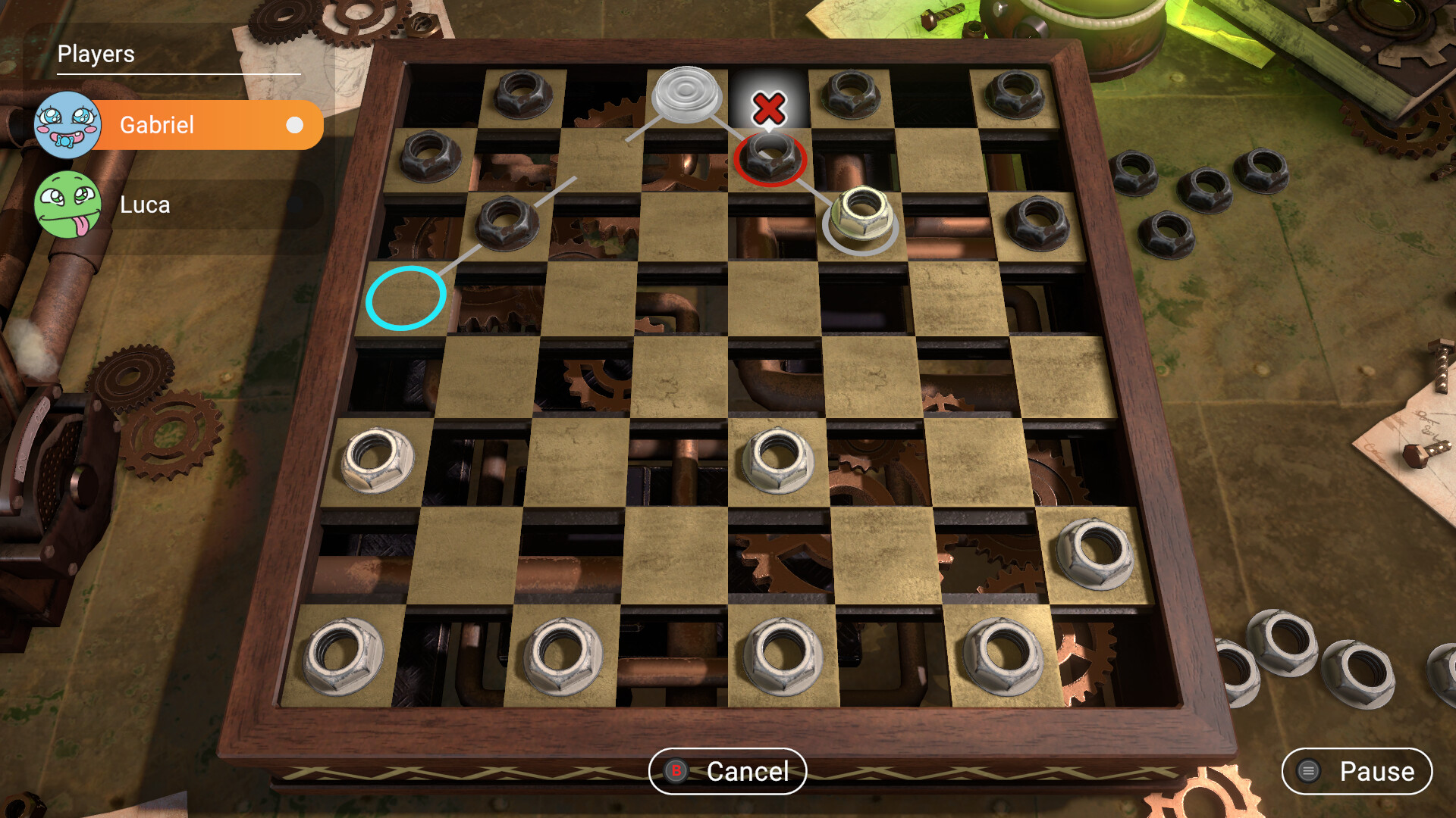 Backgammon + Checkers + Mills screenshot 8