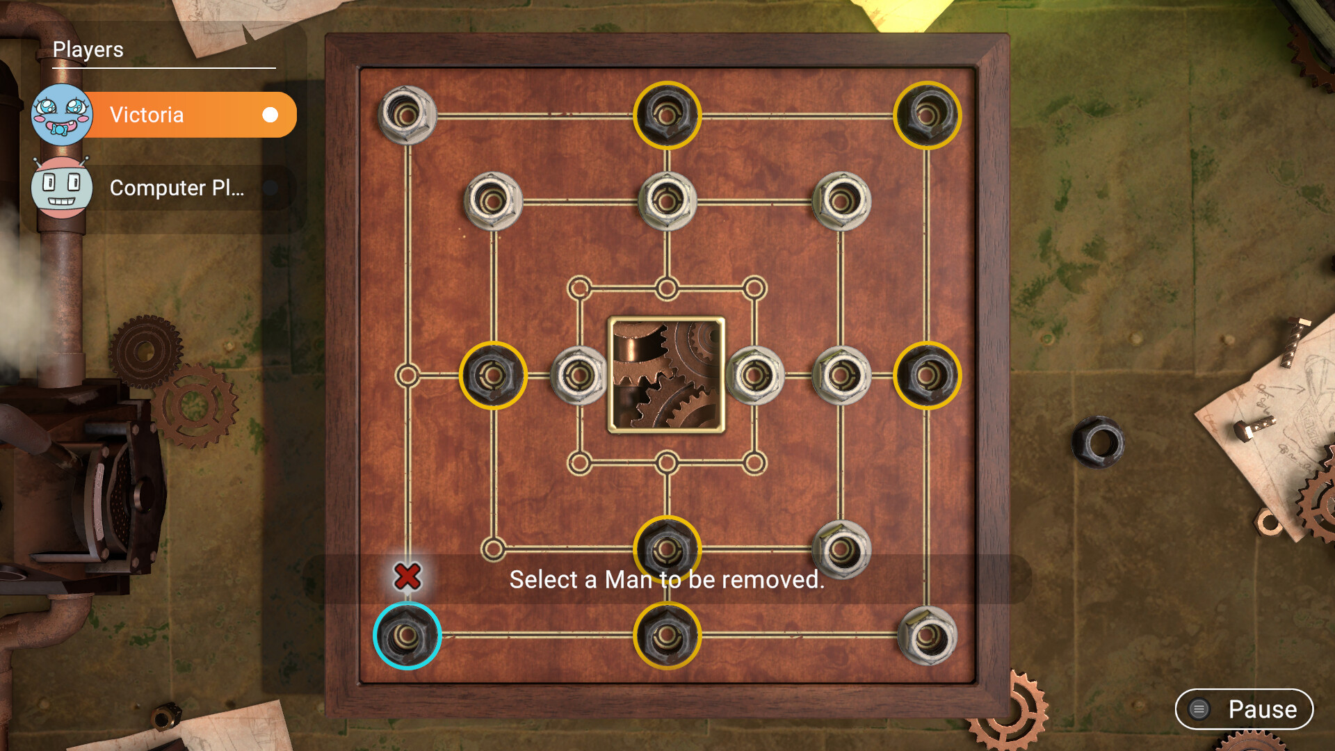 Backgammon + Checkers + Mills screenshot 6