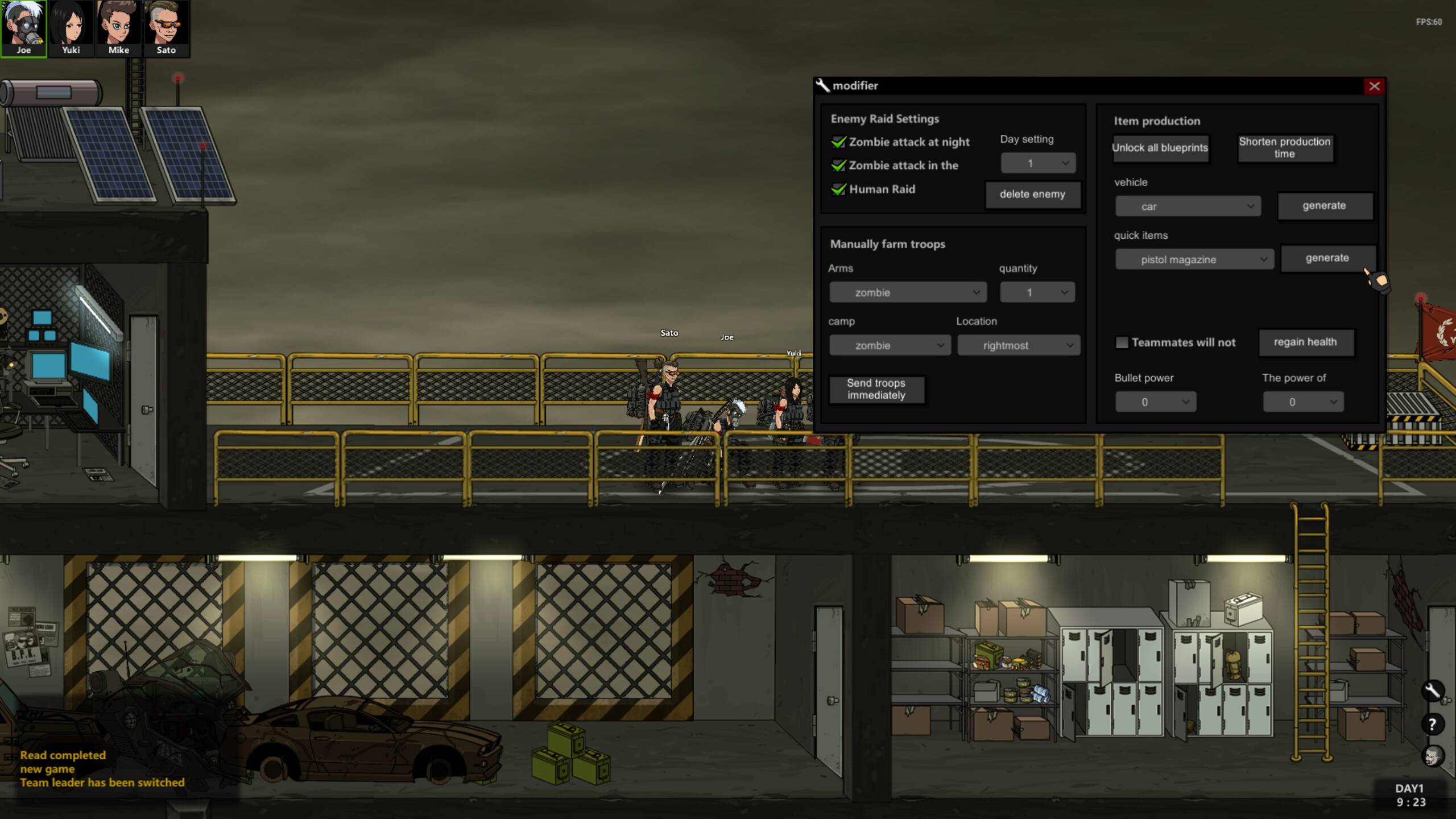 A ARMY BASE - Official cheat tool screenshot 1