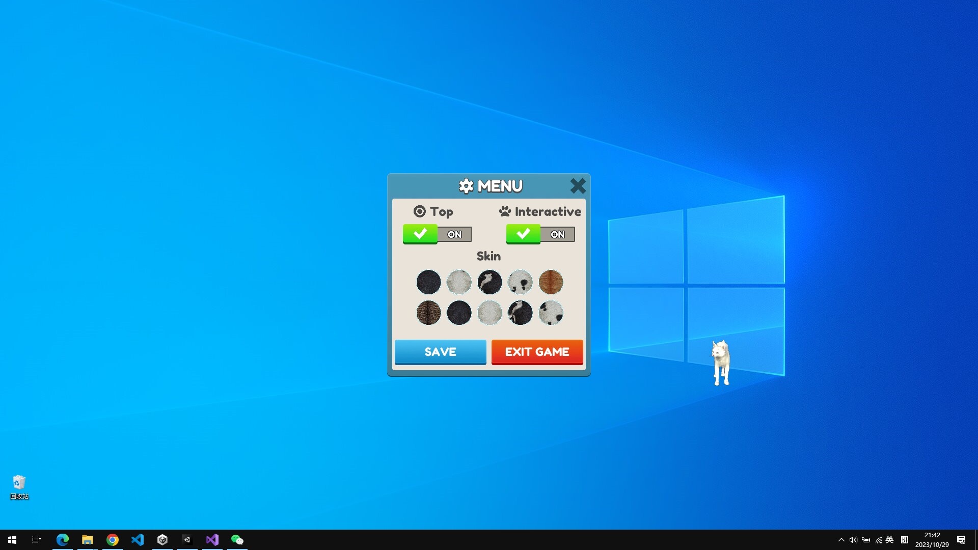 Cat On The Desktop screenshot 2
