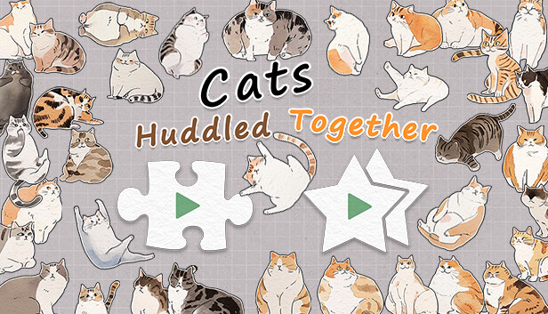 Cats Huddled Together 挤在一起的猫猫们 on Steam
